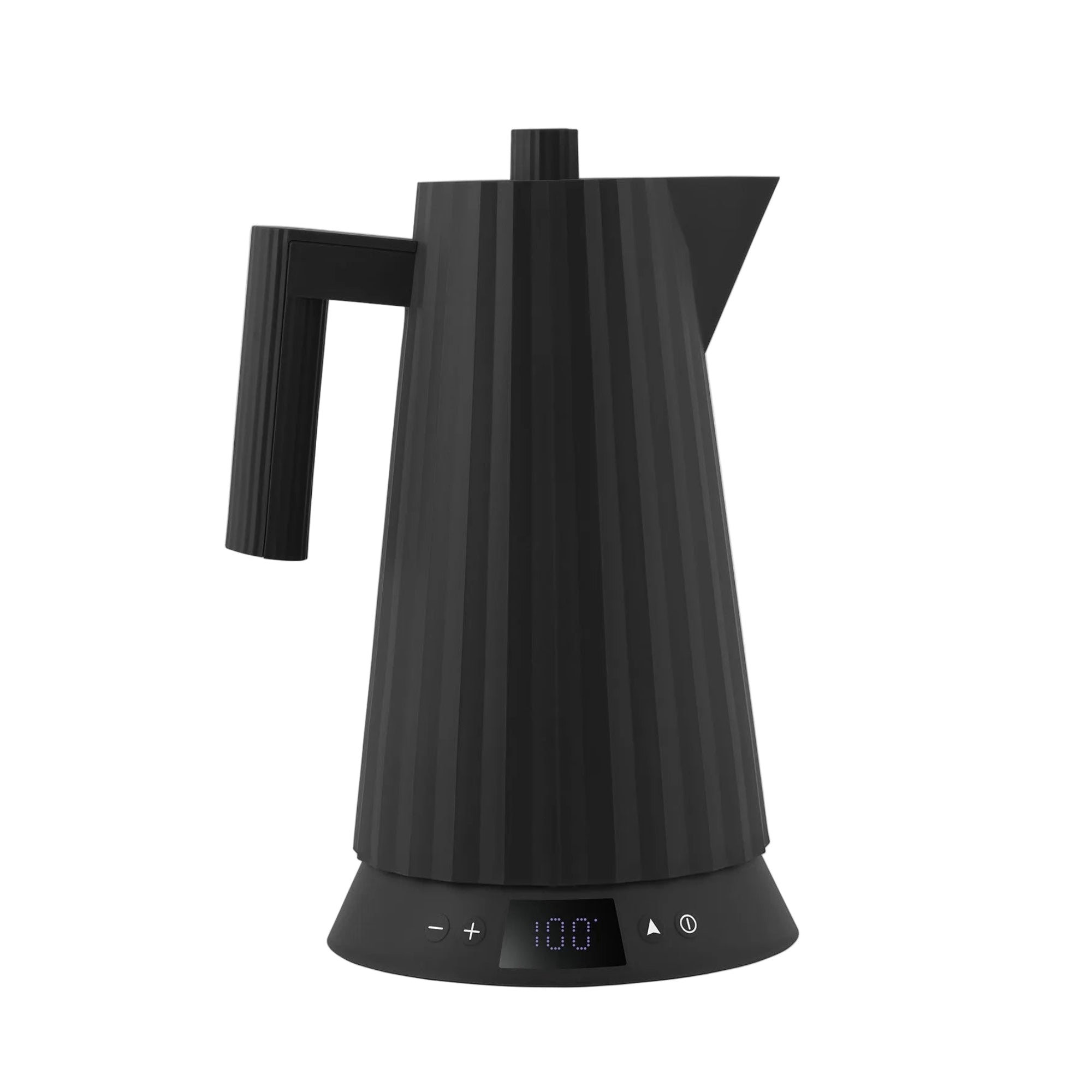 Electric kettle with temperature control PLISSÉ black