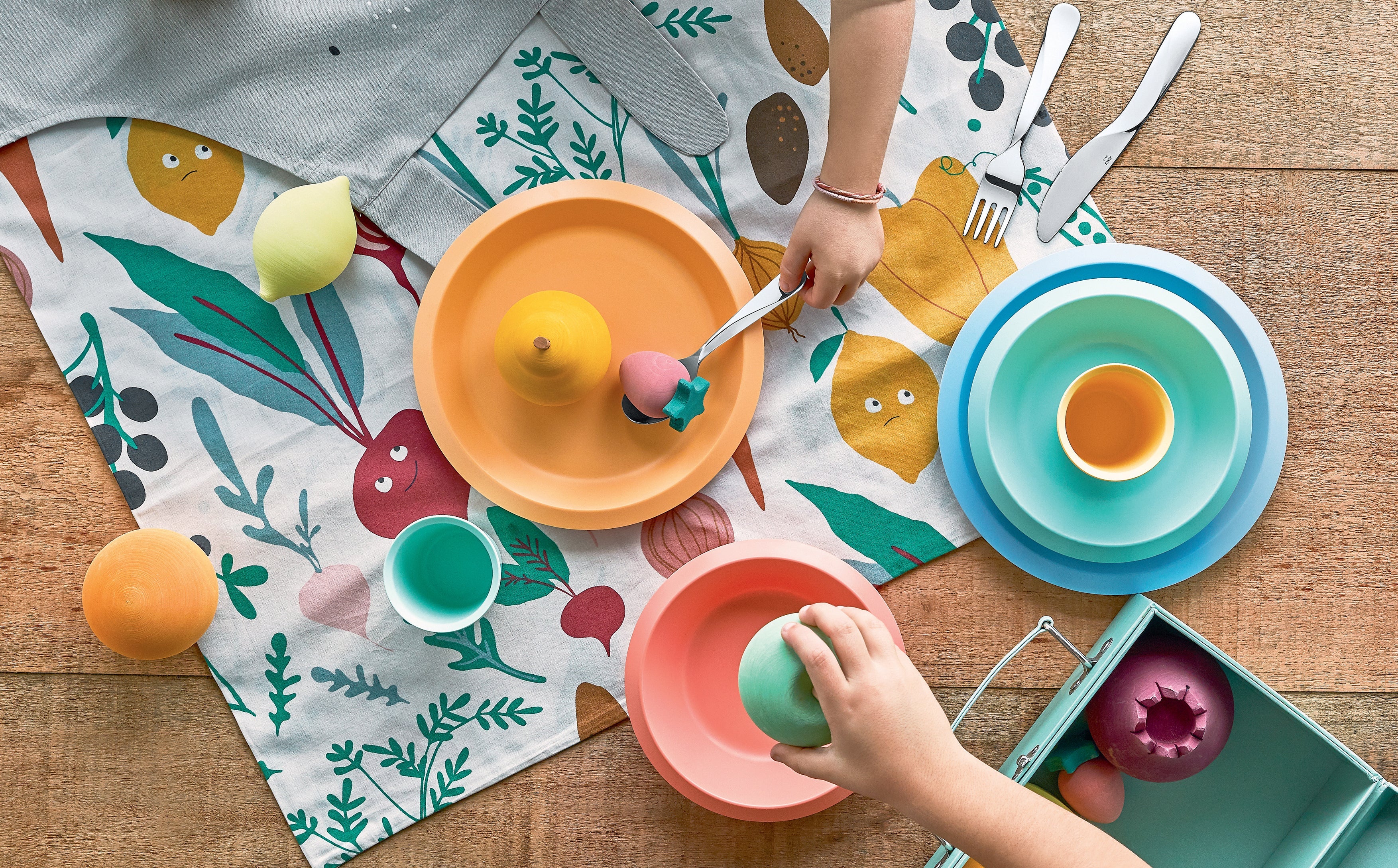 Tischgeschirr für Kinder Giro Kids Melamin
