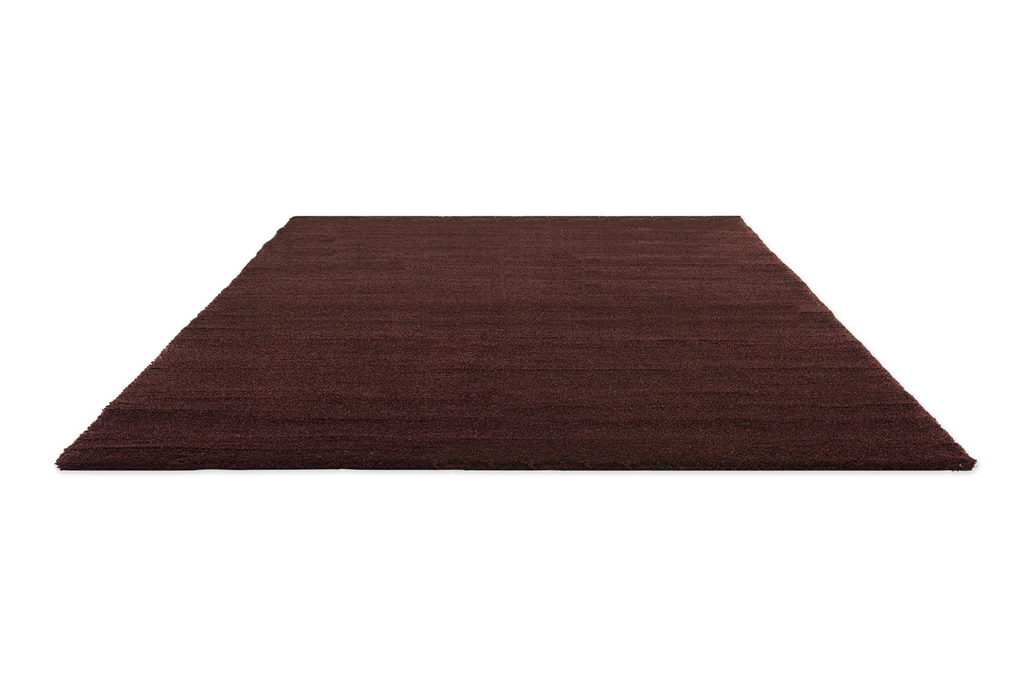 Shade low burgundy rug