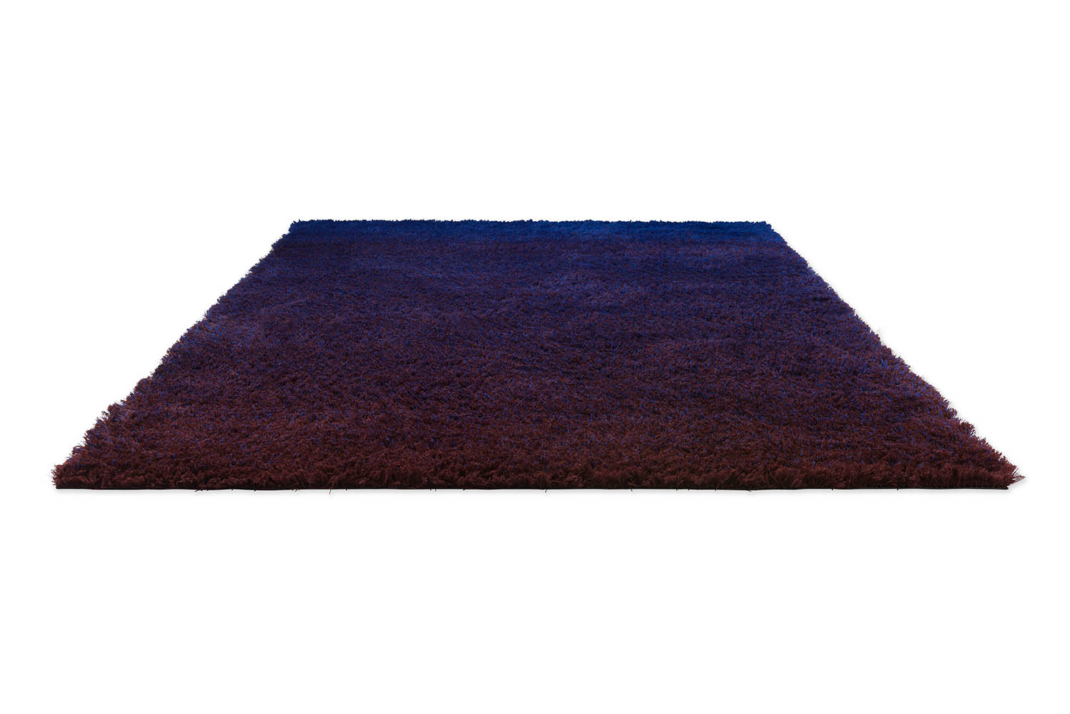 Schatten hoher Teppich Marineblau