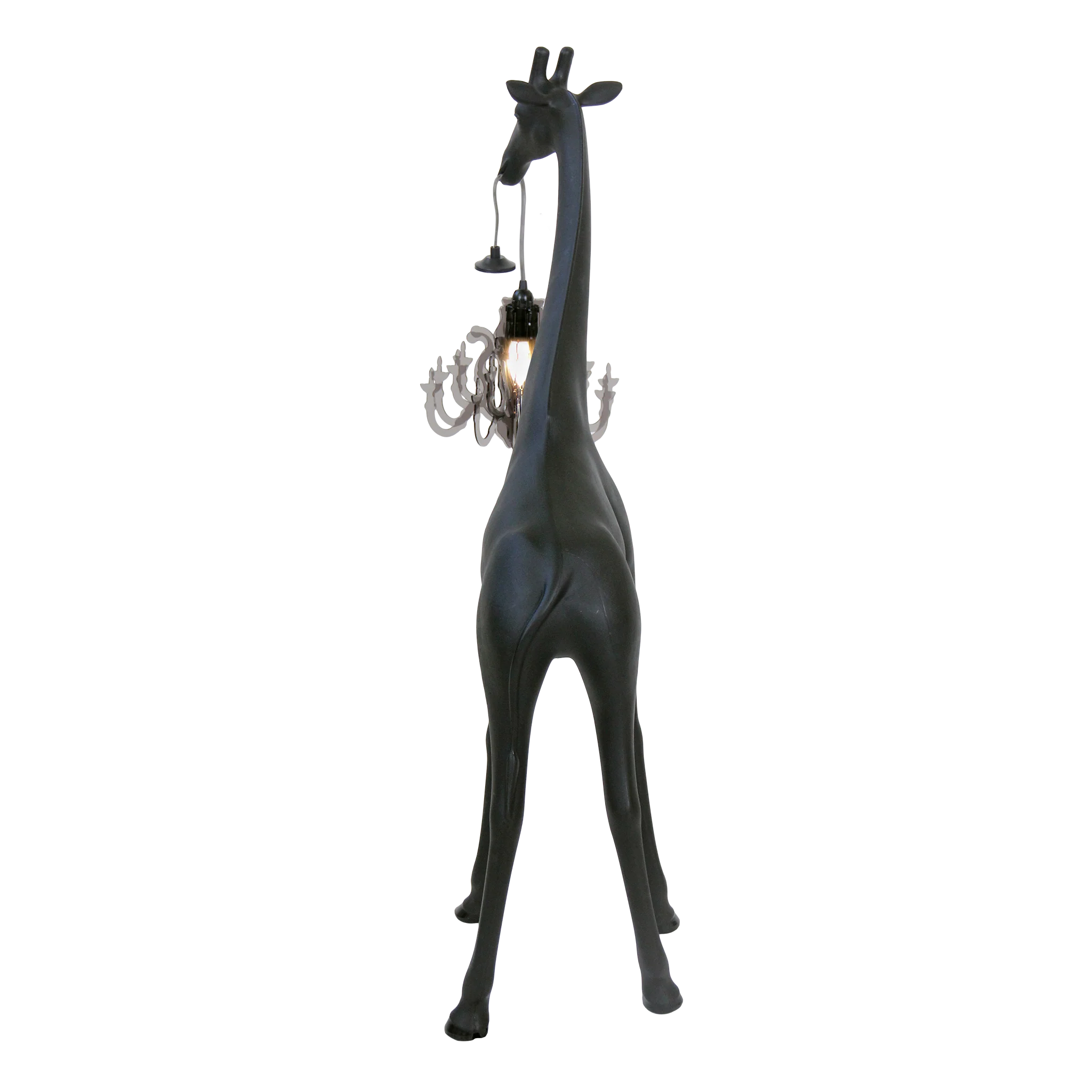 Giraffe in Liebe XS Lamp schwarz