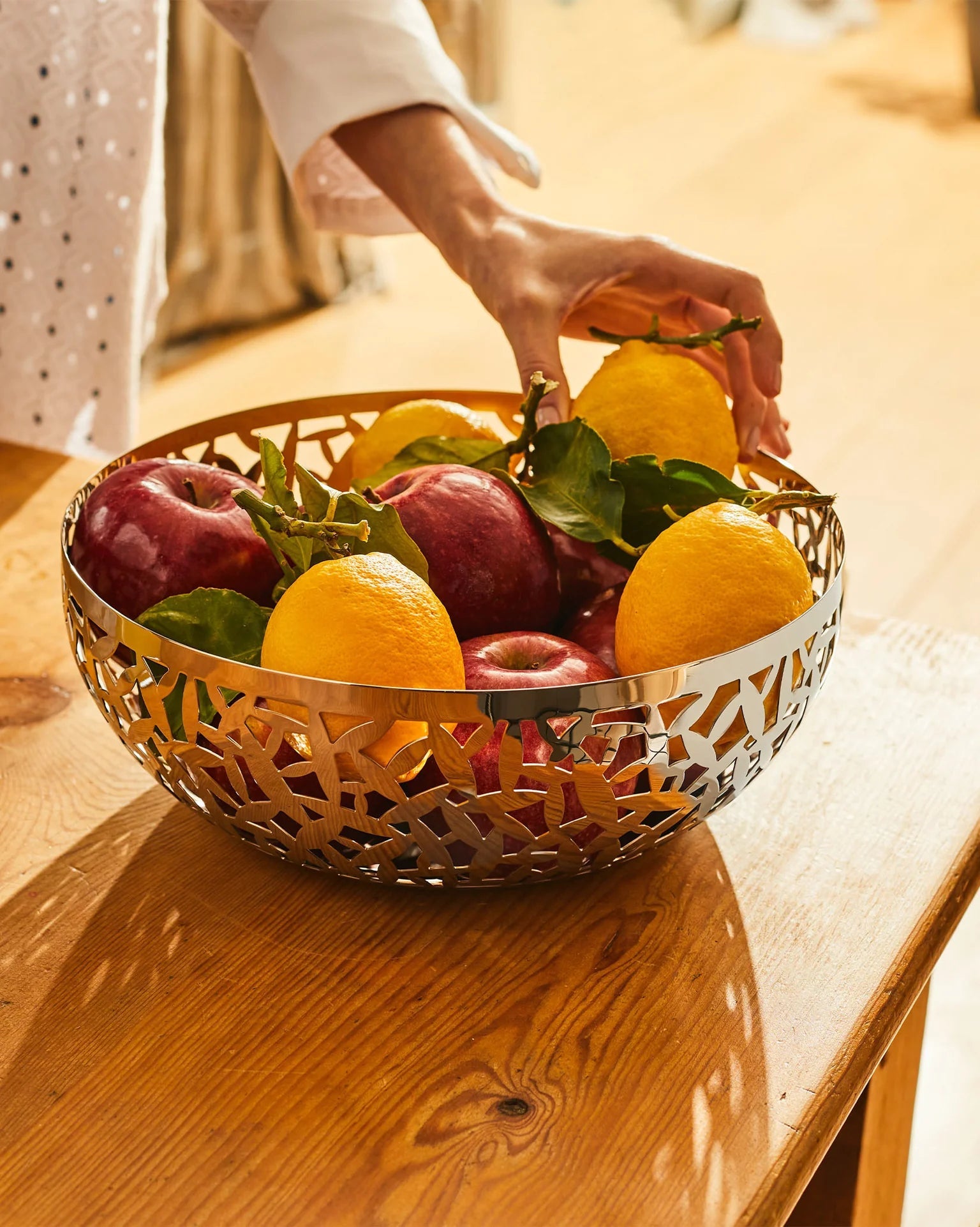 Kaktus -Obst -Schüssel! Silber