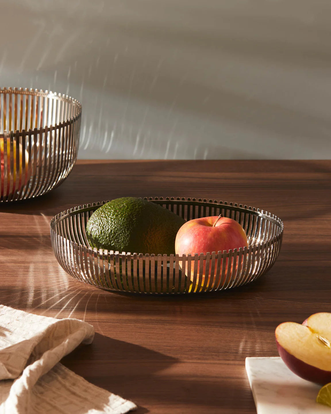 Fruit basket pch06 polished steel