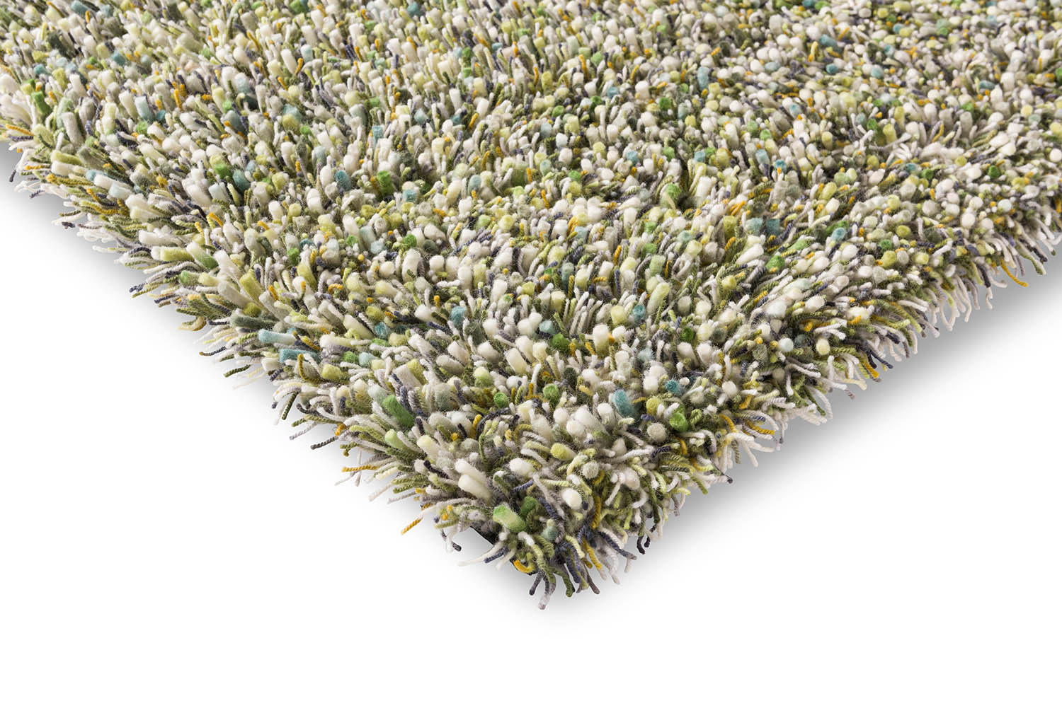 Spring light -green rug