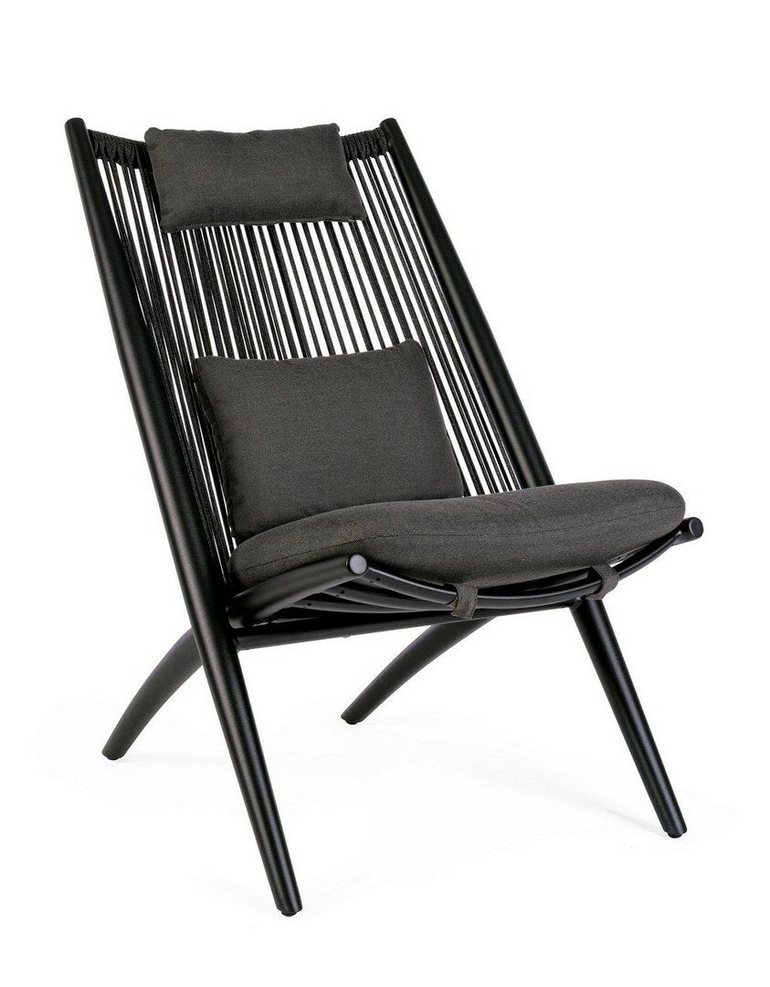 Außenstuhl ALOHA NEW schwarz