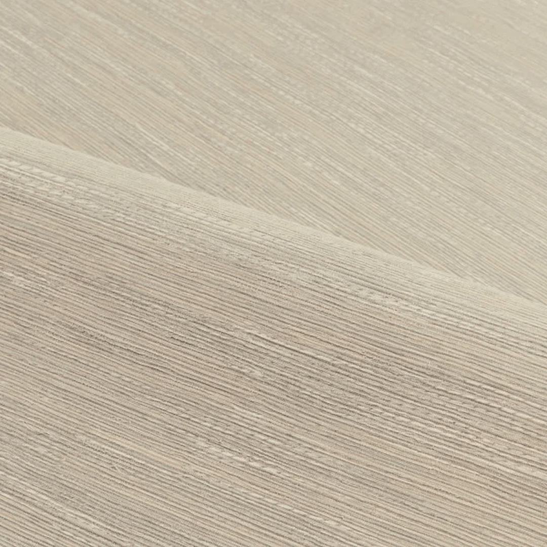 Strukturierte Tapete, die Jacquardstoff imitiert TATAMI - MARRON GLACÉ warmes Braun