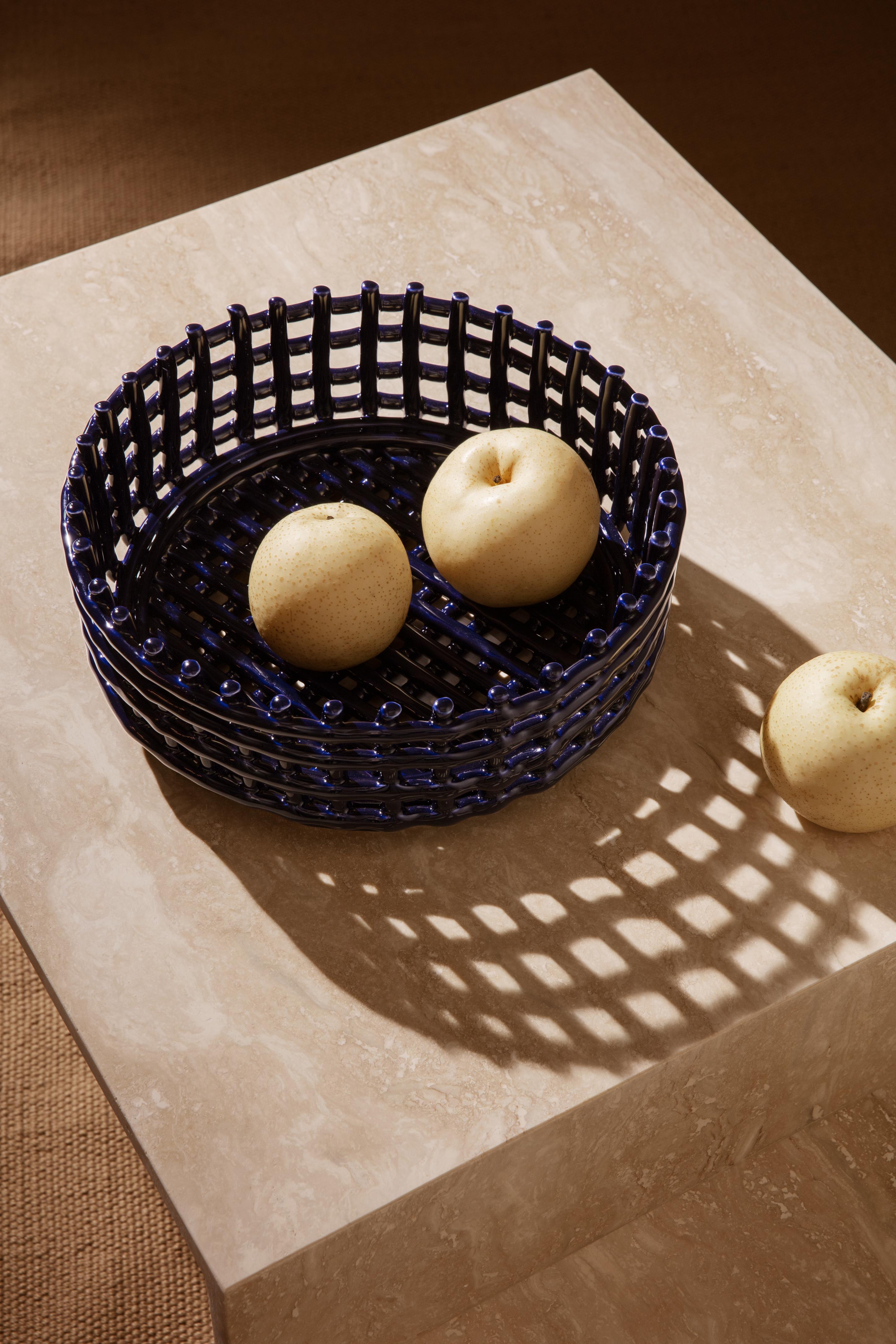 Misa CERAMIC CENTREPIECE niebieski