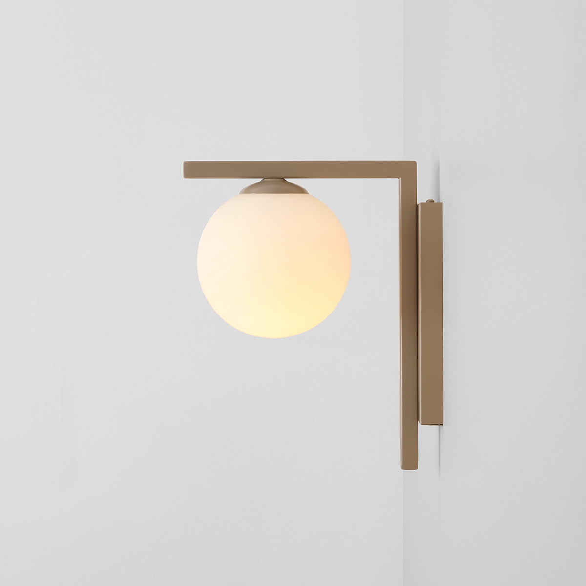 ZAC beige Wandleuchte