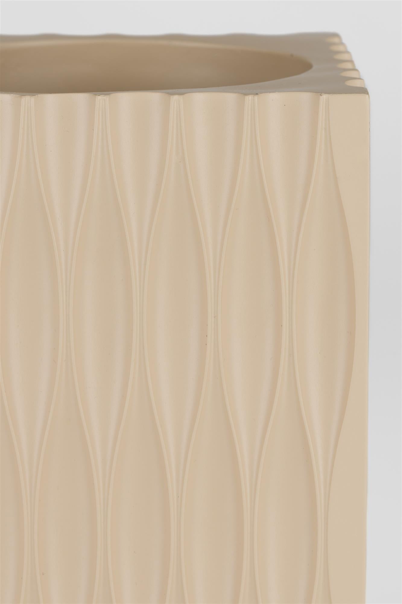 Riley beige vase