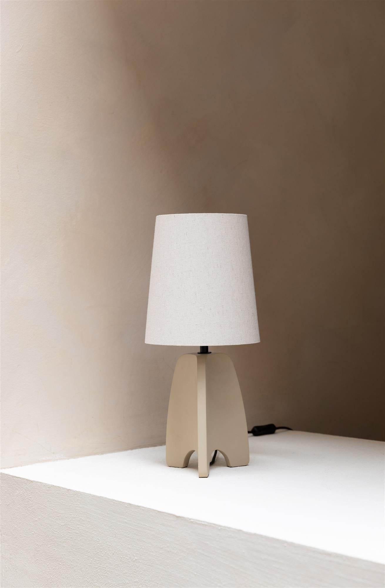 Saba Beige Tischlampe