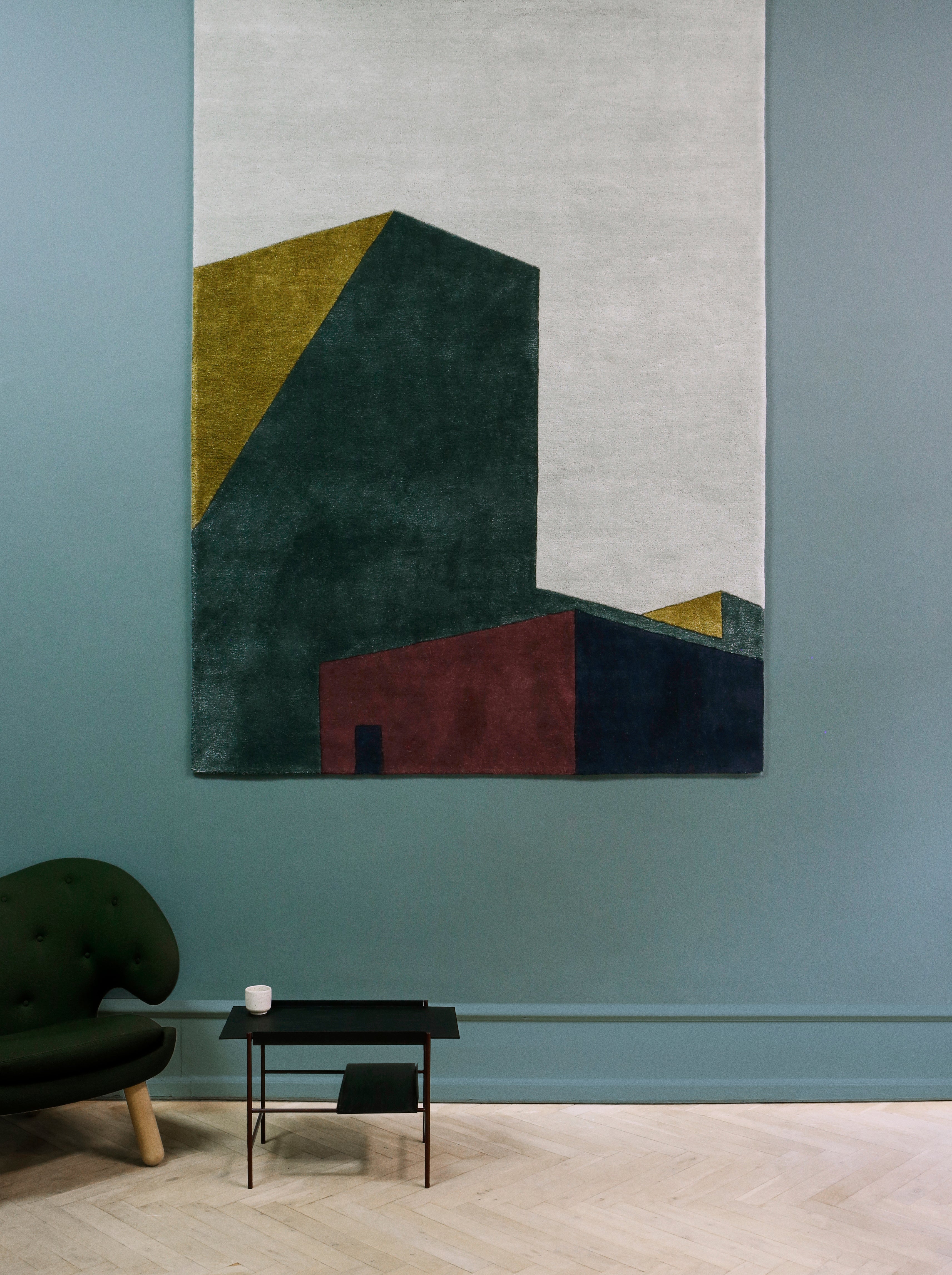 Teppich ARQUI blau