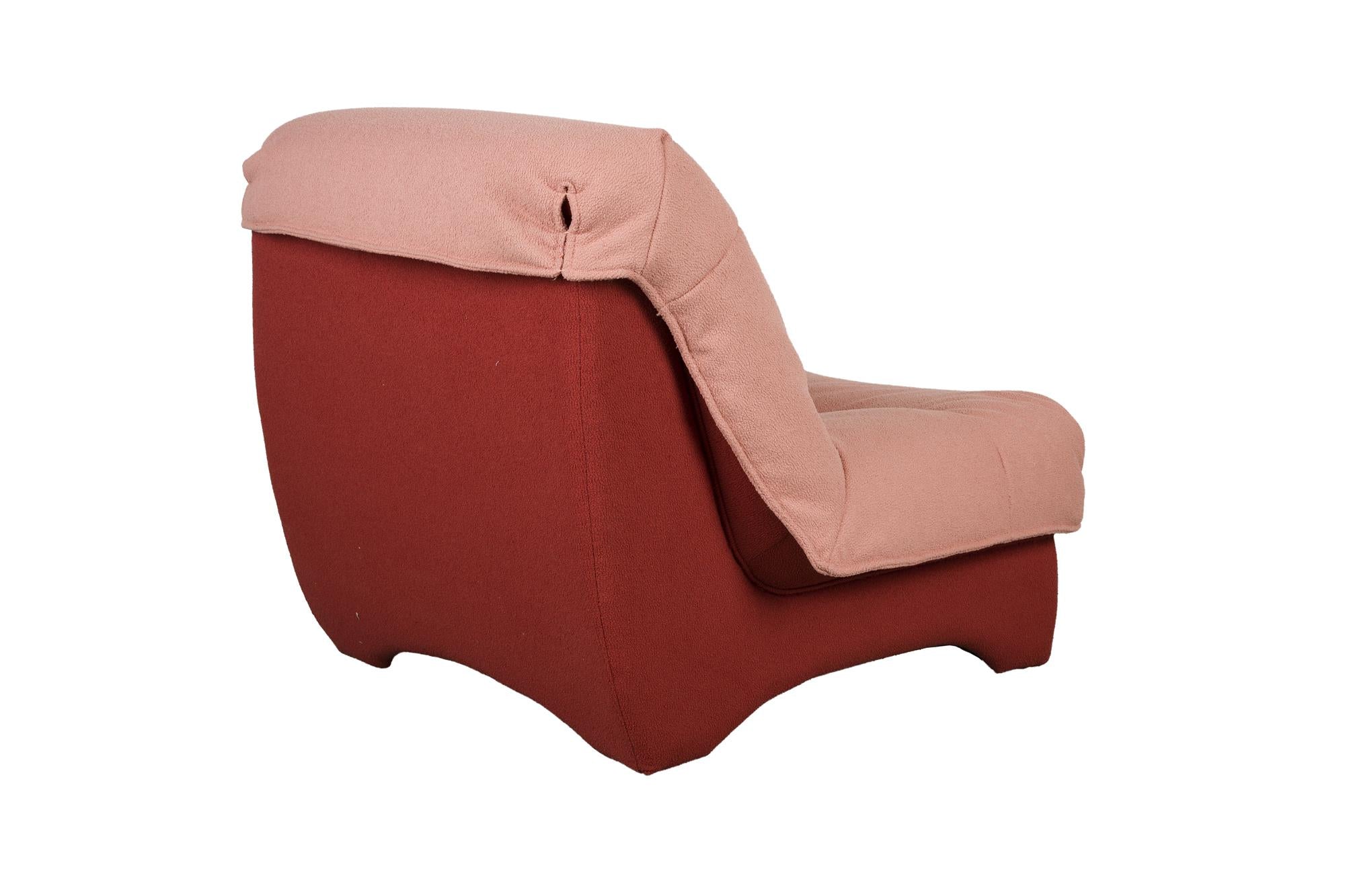 Sessel TWISTER rosa