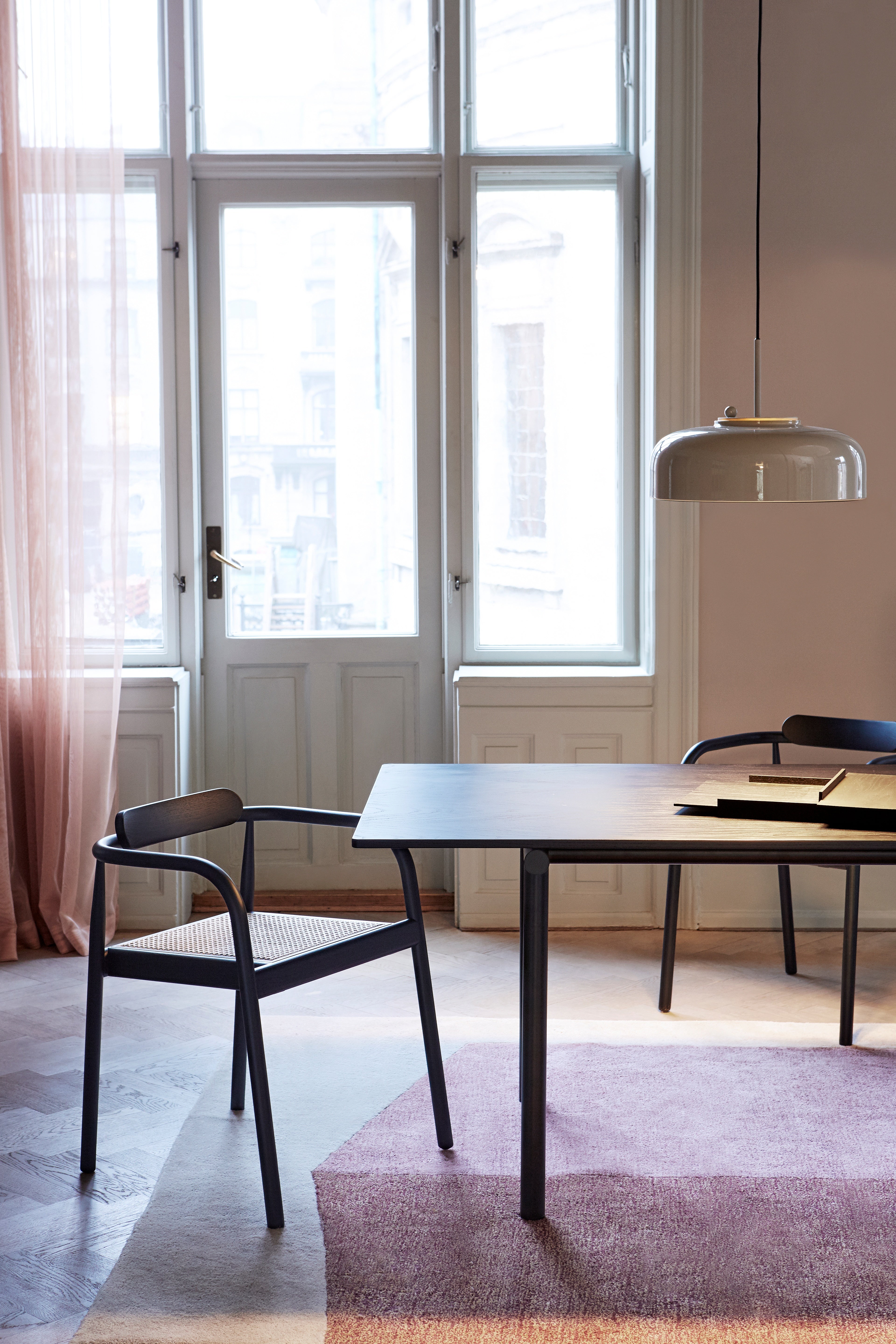 PODGY gray pendant lamp