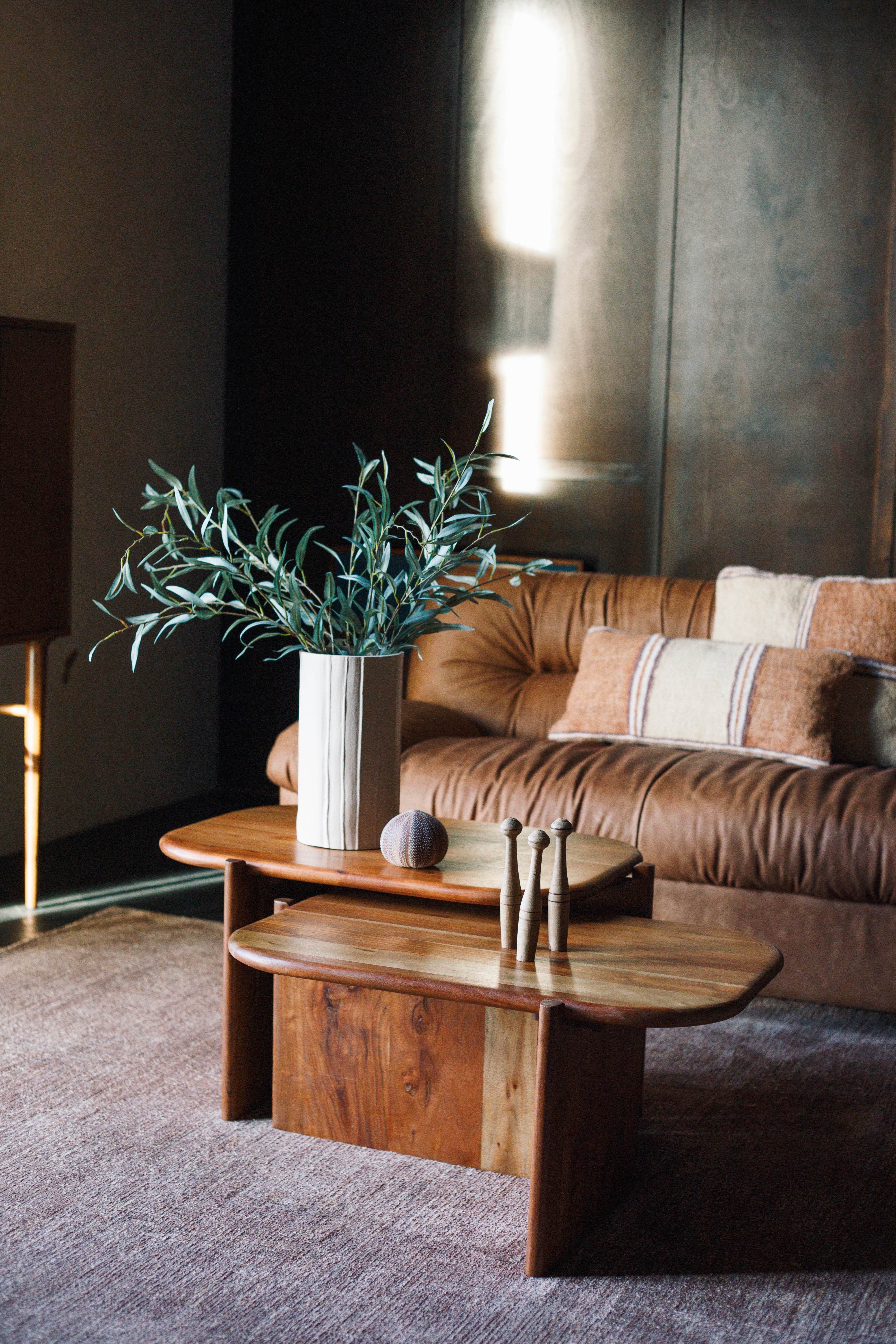 FELLER Side Table Acacia Wood