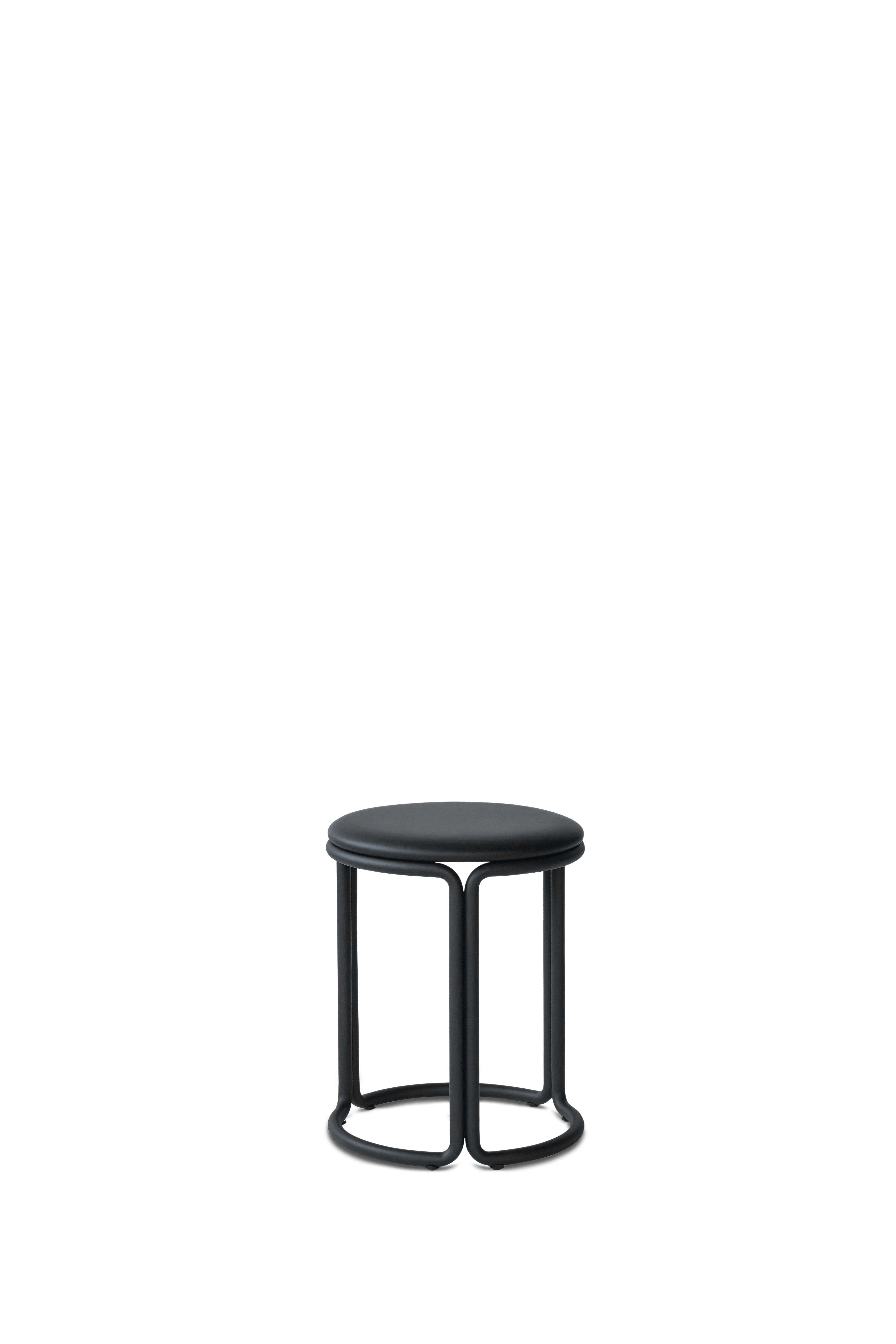 Hocker HARDIE schwarz