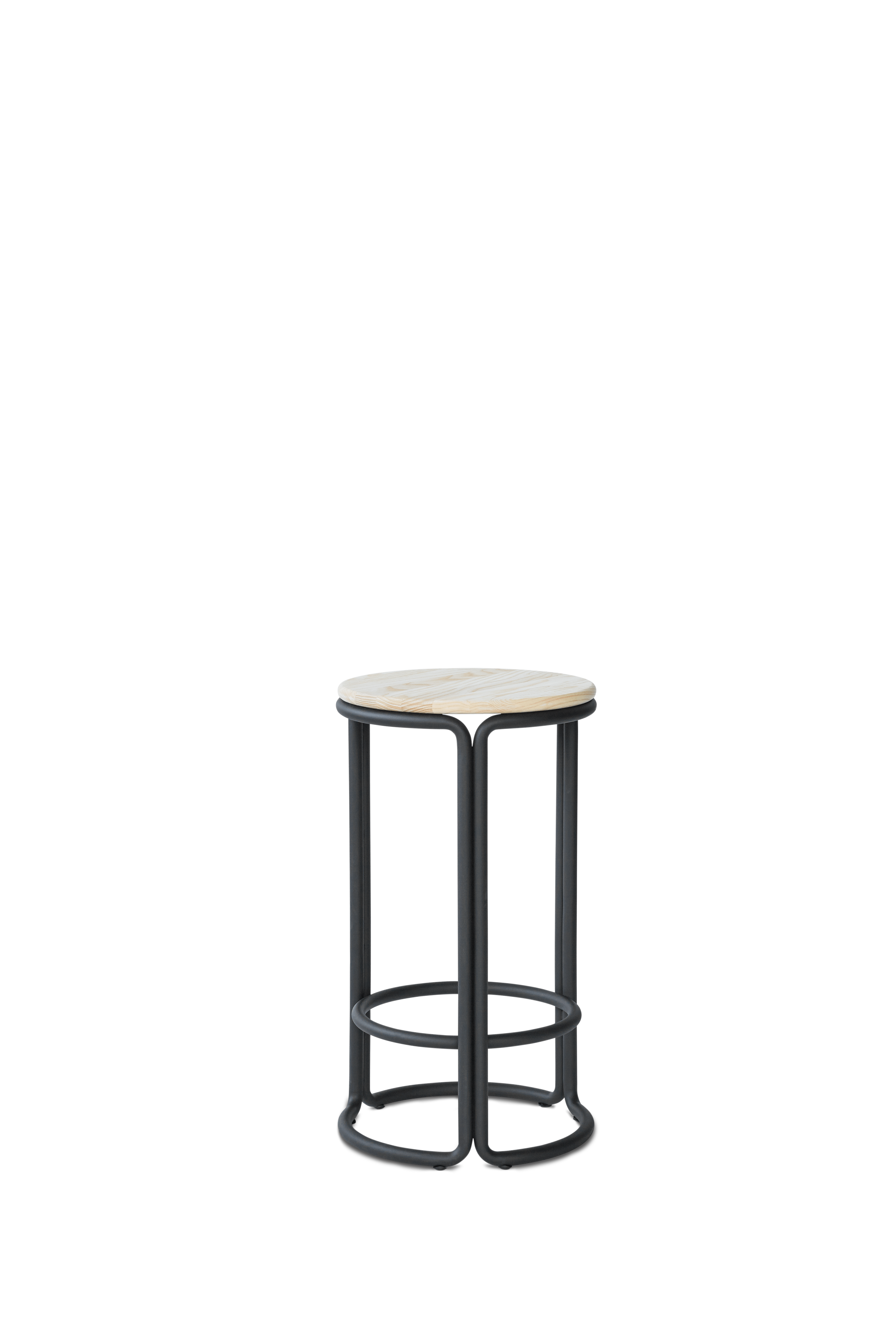 Hocker HARDIE schwarz