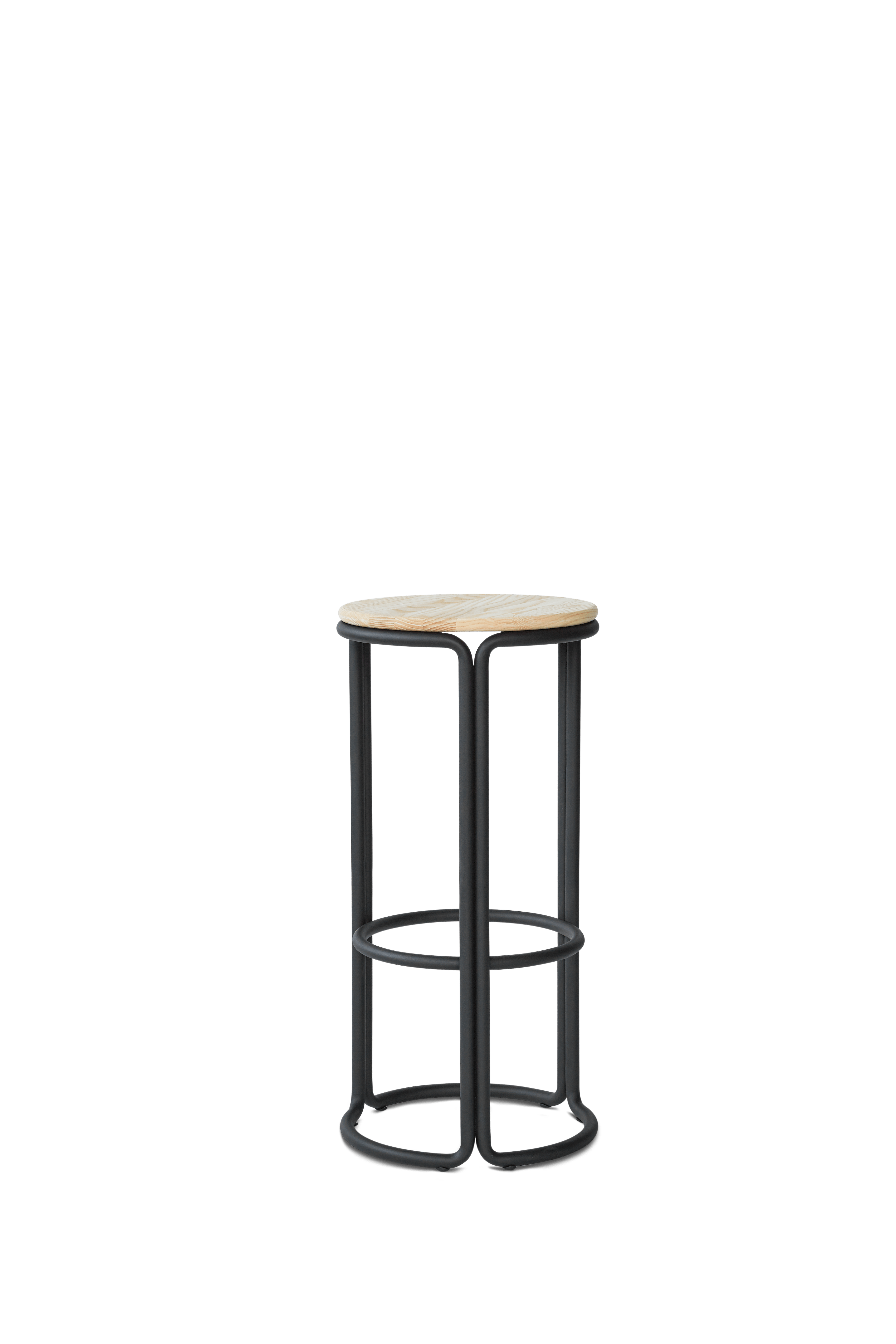 Hocker HARDIE schwarz