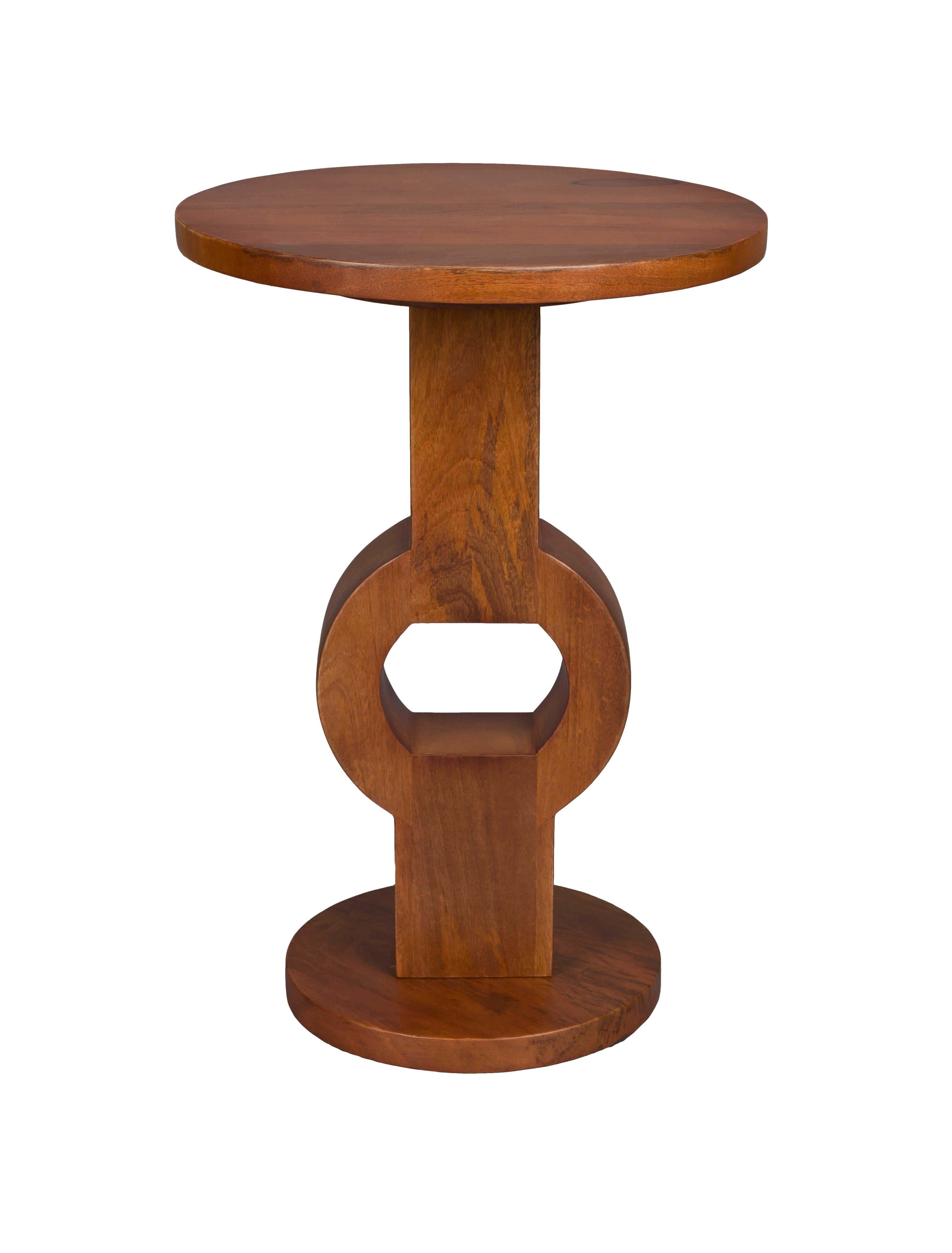TONDO side table mango wood