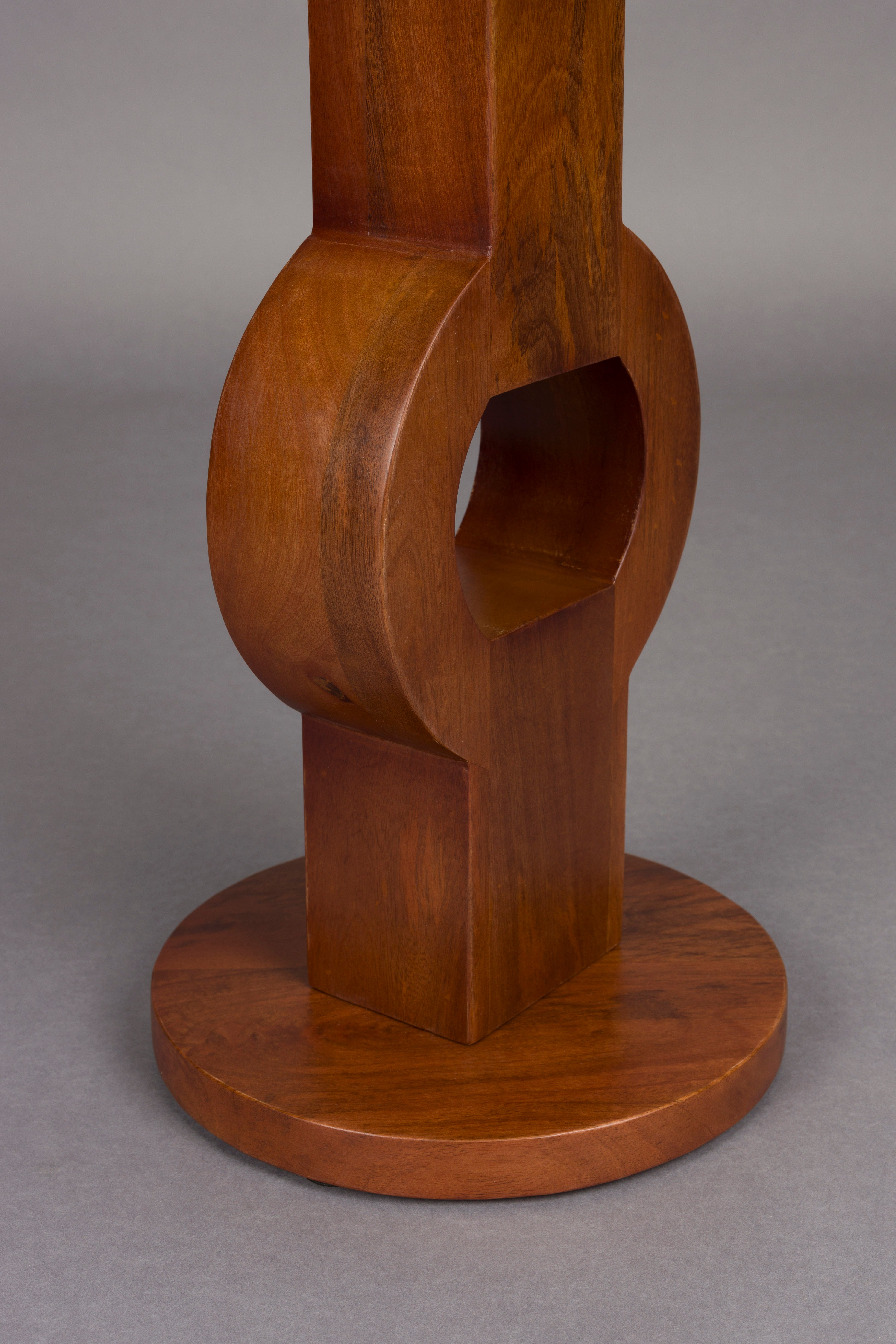 TONDO side table mango wood