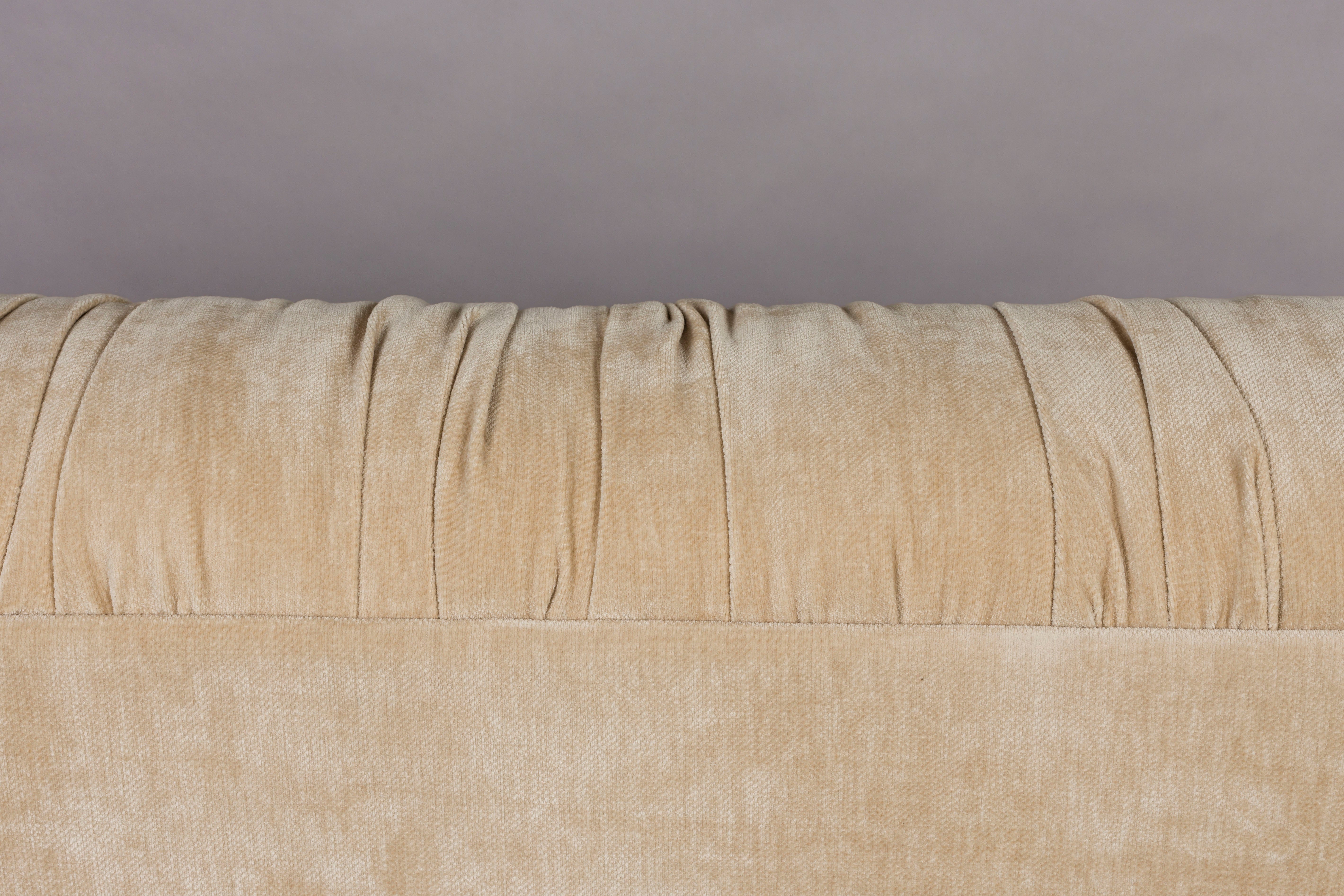 Sofa DOUGLAS beige Samt