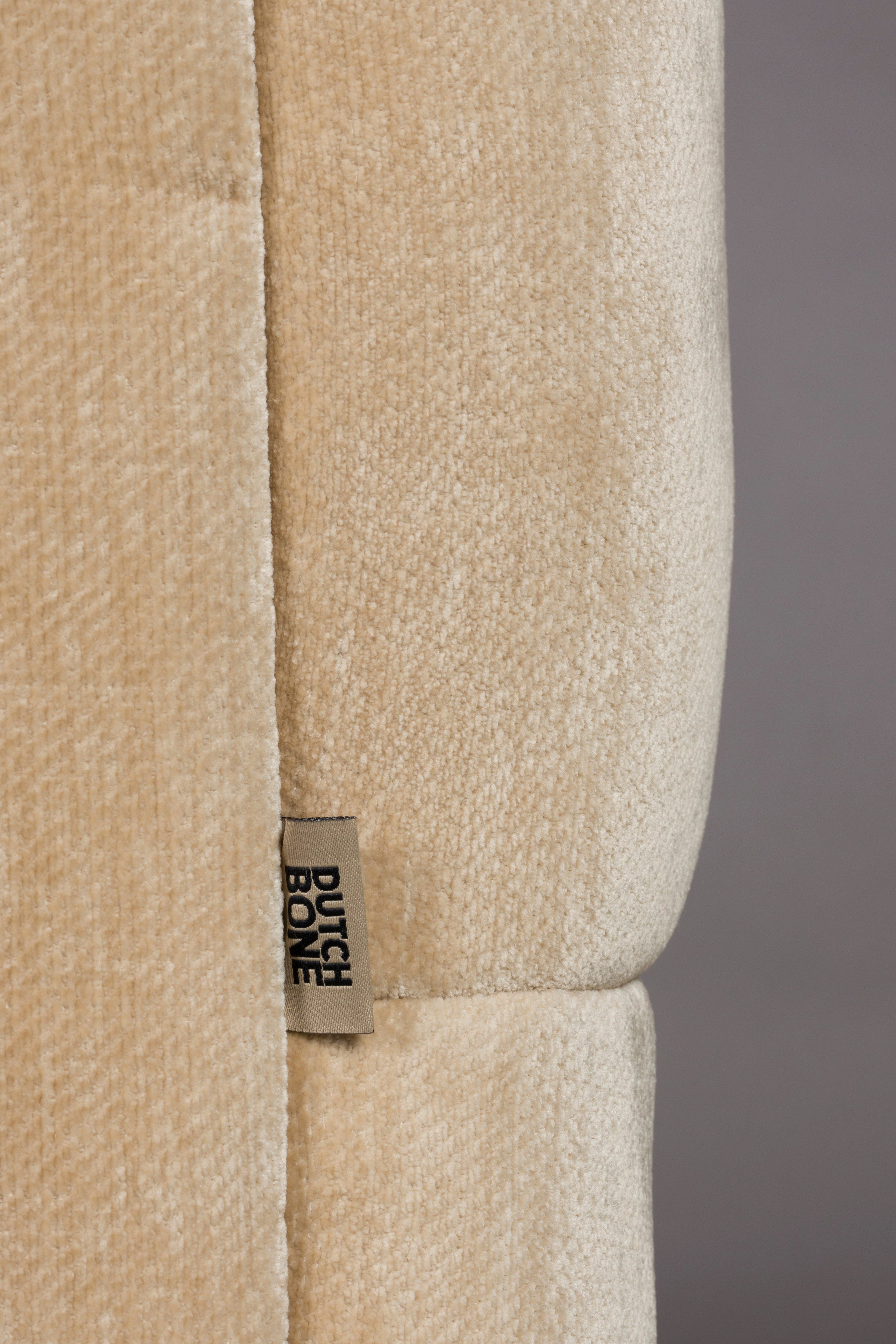 Sofa DOUGLAS beige Samt