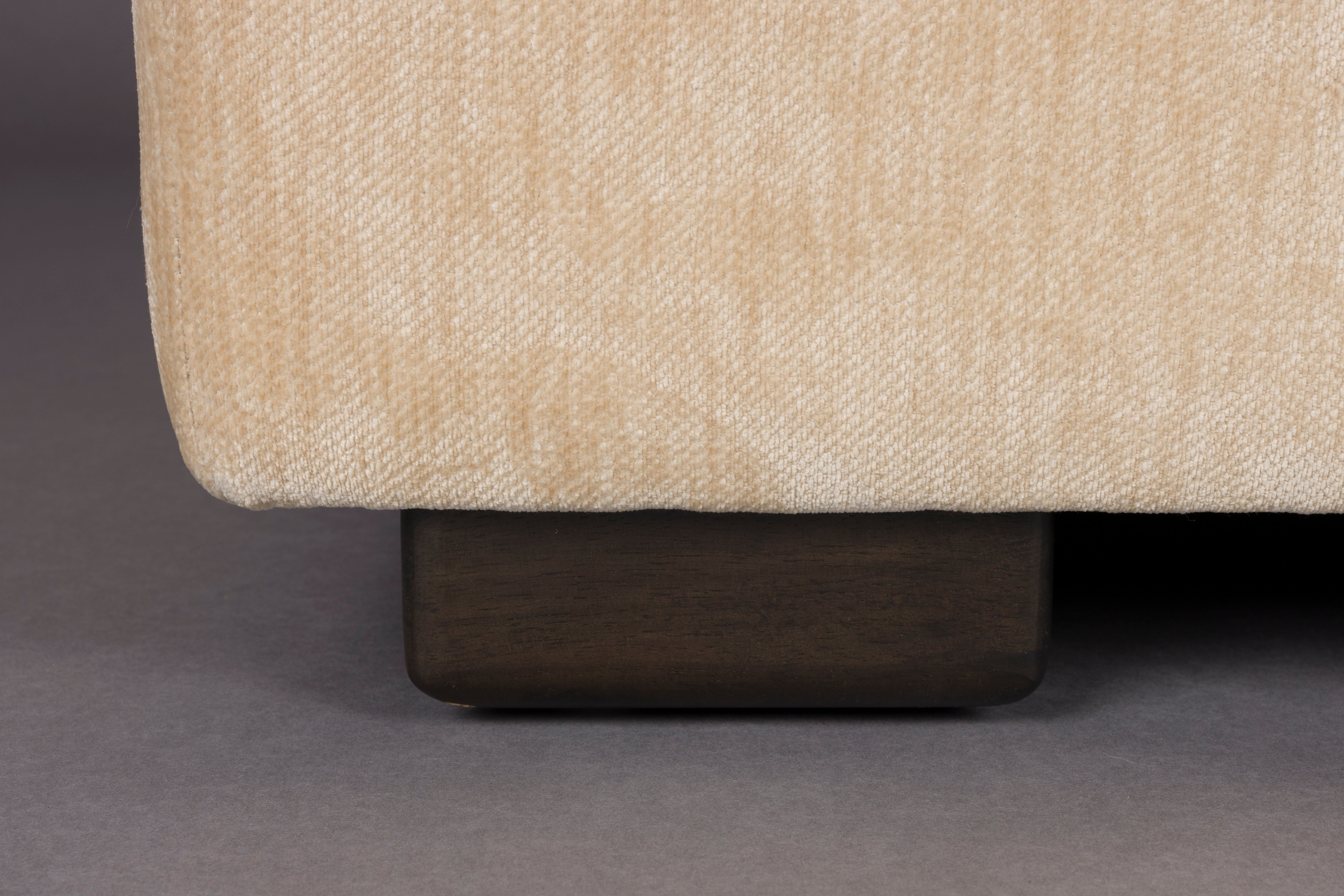 Sofa DOUGLAS beige Samt