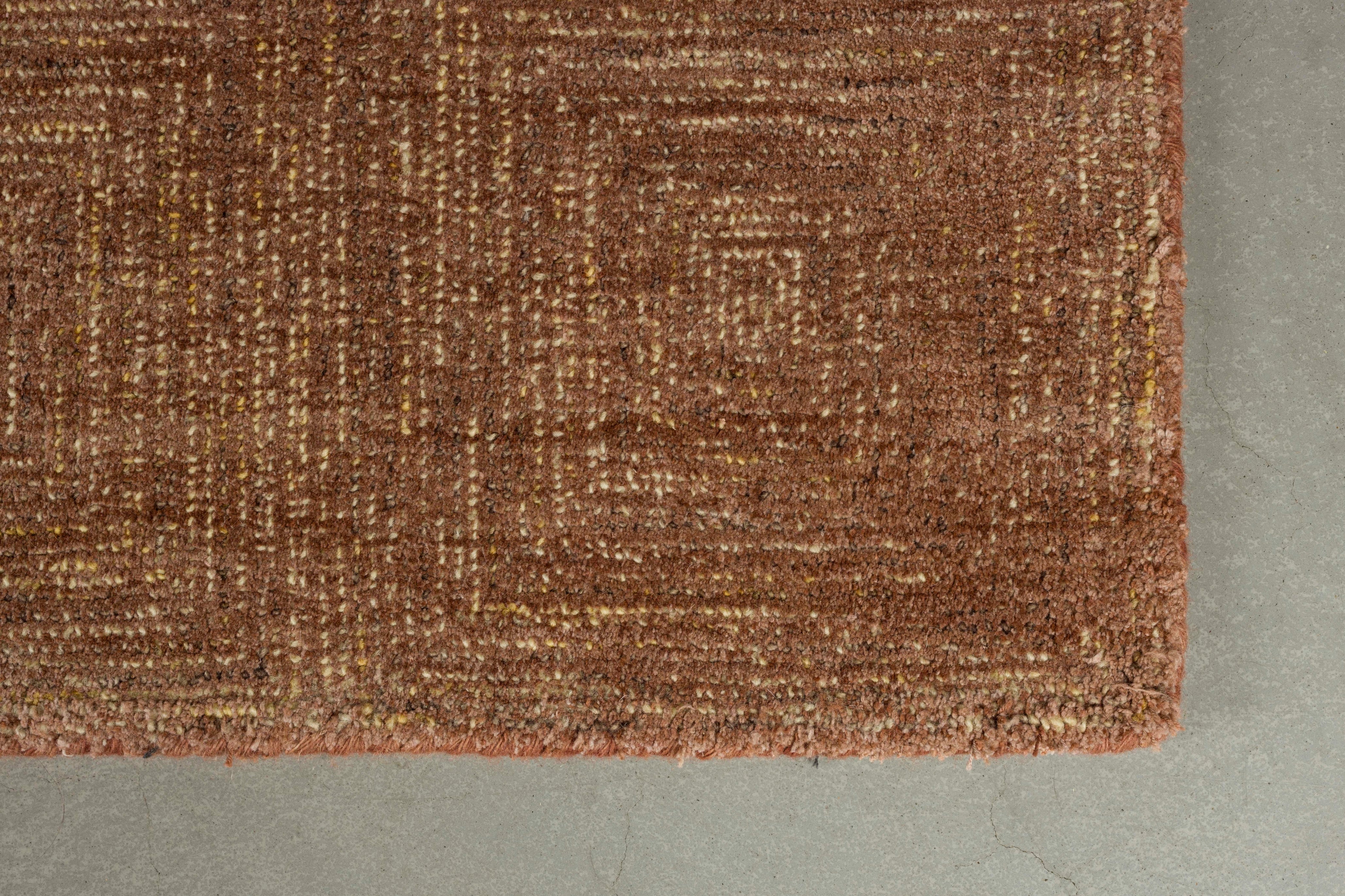Teppich MARYLAND rostbraun