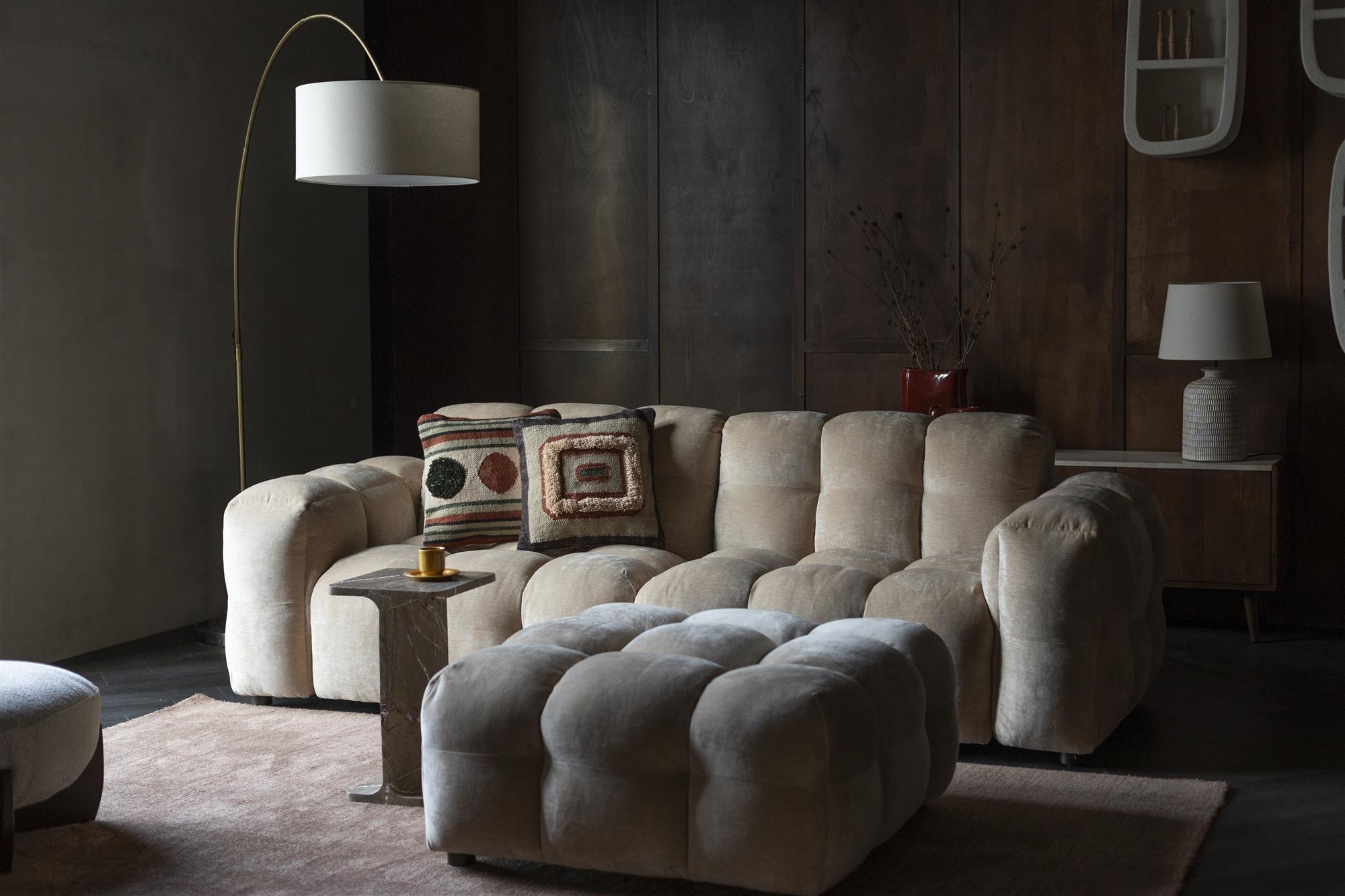 HACKMAN 3-Sitzer-Sofa, Cognac