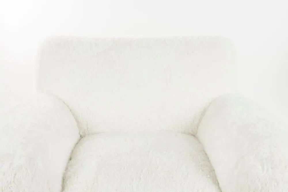 CUDDLE THE YETI Sessel weiß