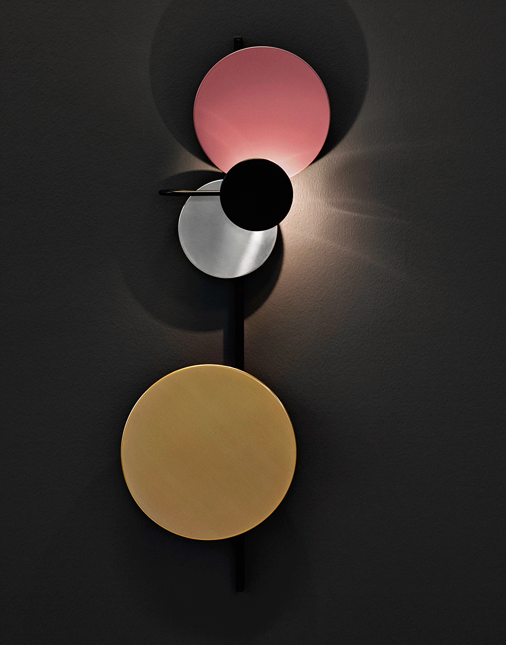 Wandleuchte PLANET rosa