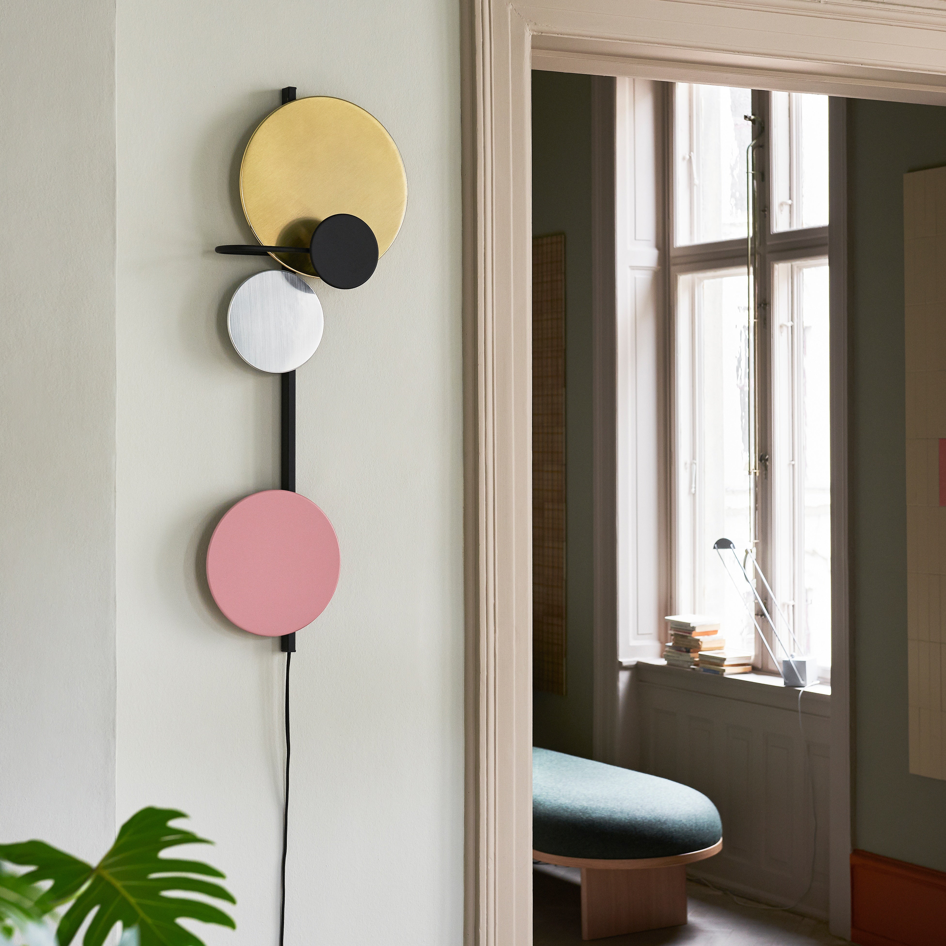 Wandleuchte PLANET rosa