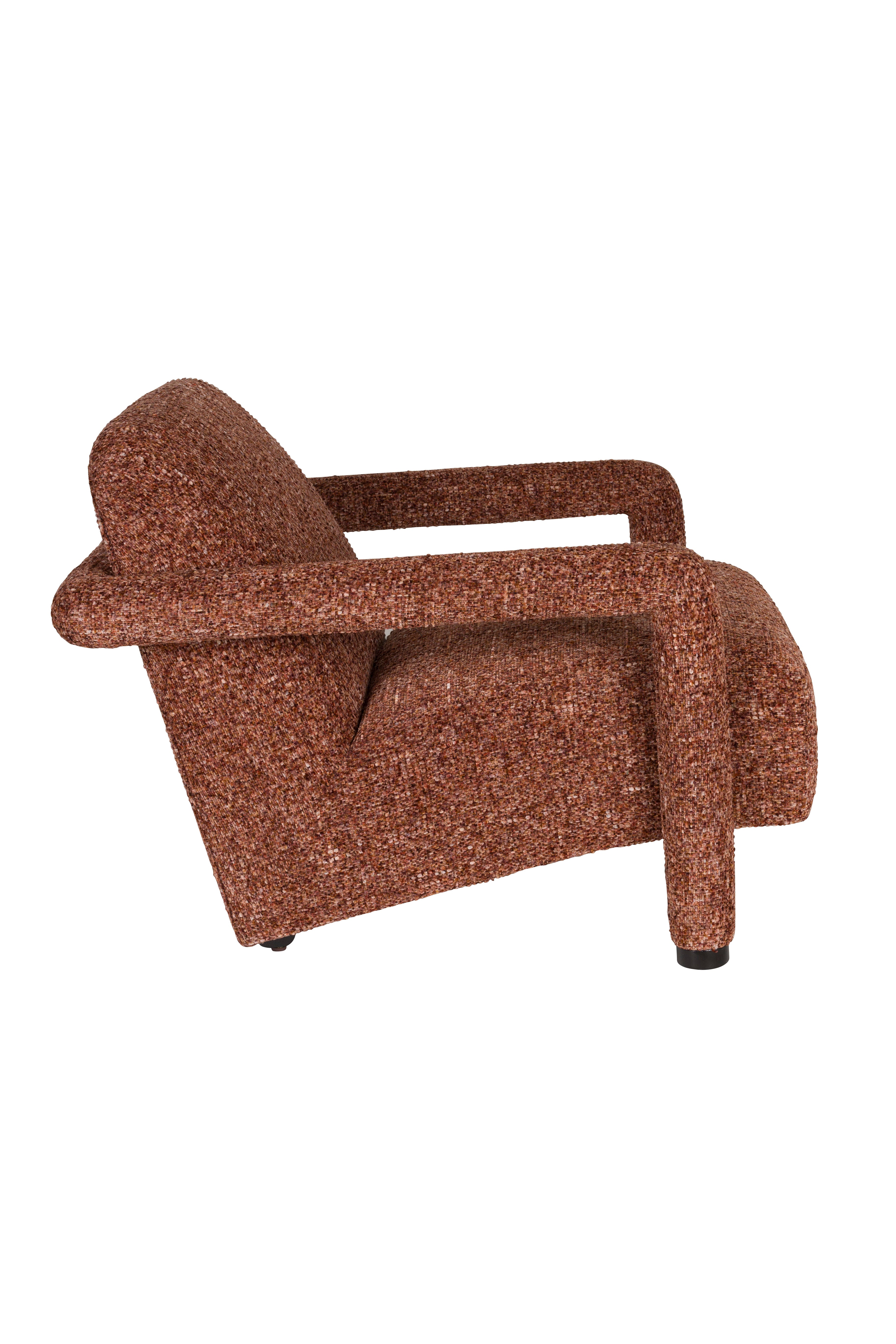 Sessel KENT bordeauxrot mit Rot