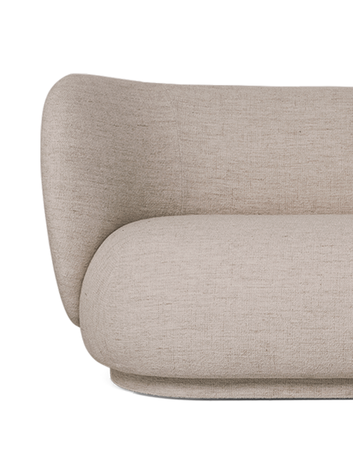 Rico Divan Boucle Sandsofa Sofa