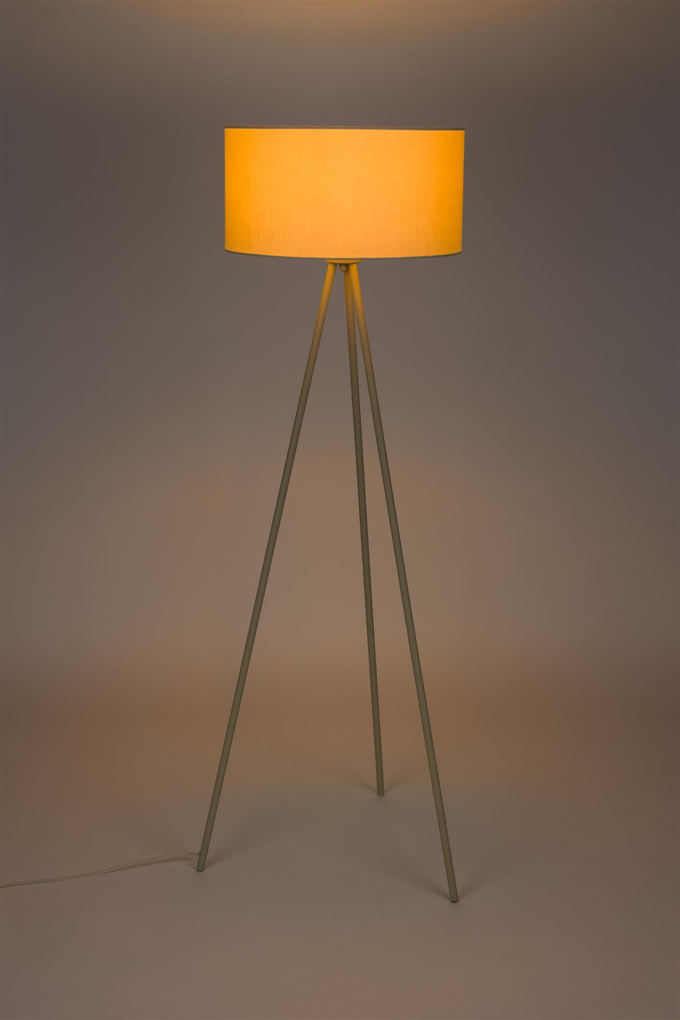 SUSIE beige tripod floor lamp