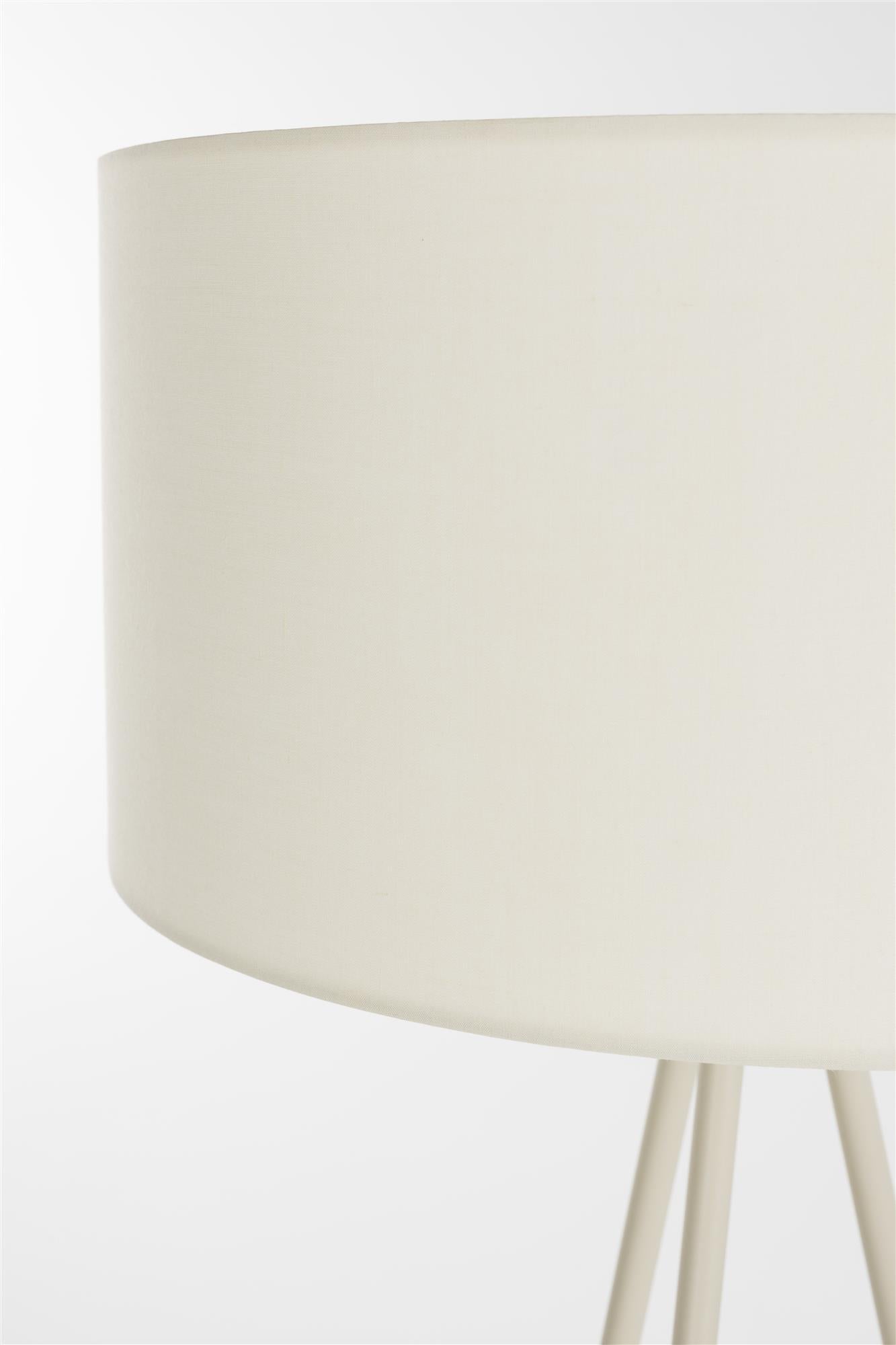 SUSIE beige tripod floor lamp