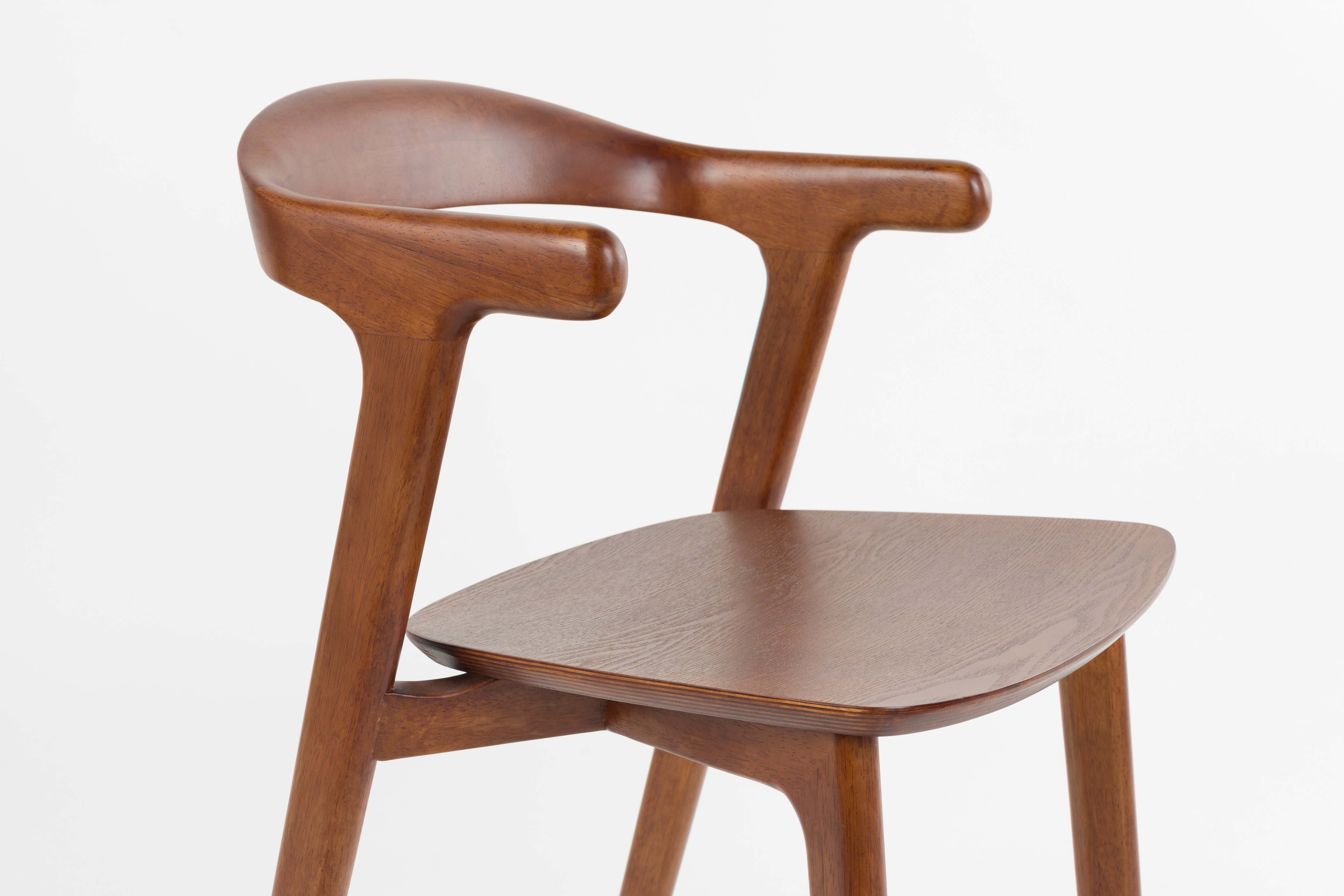 NORTHWOOD chair dark brown