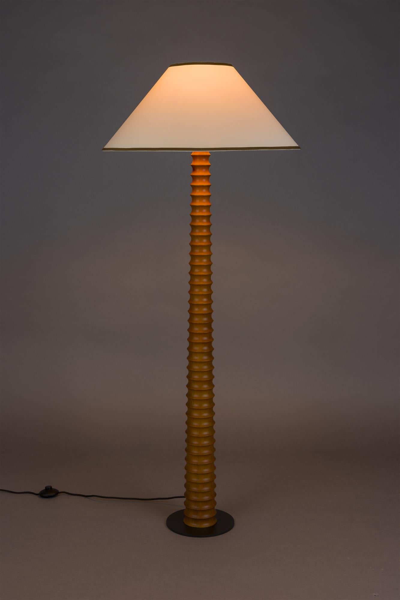 Stehlampe HORACE braun [Klaudia] [Ameia spr]