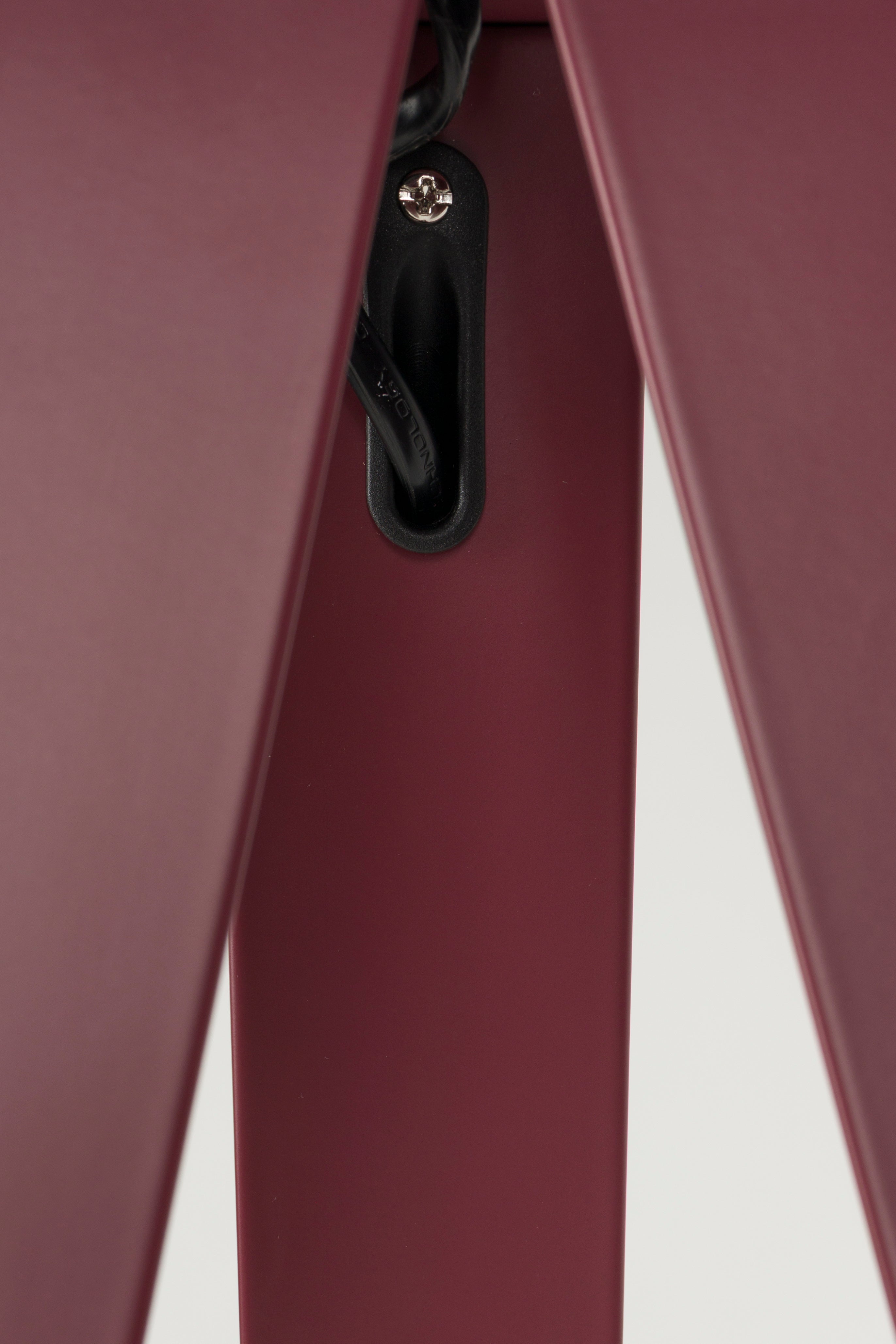 Stehlampe TRIPOD rot Dreibein