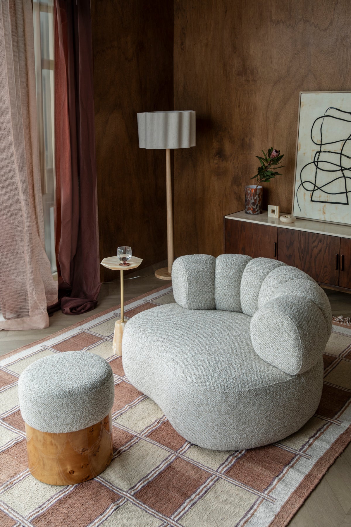 Sessel Duvane beige