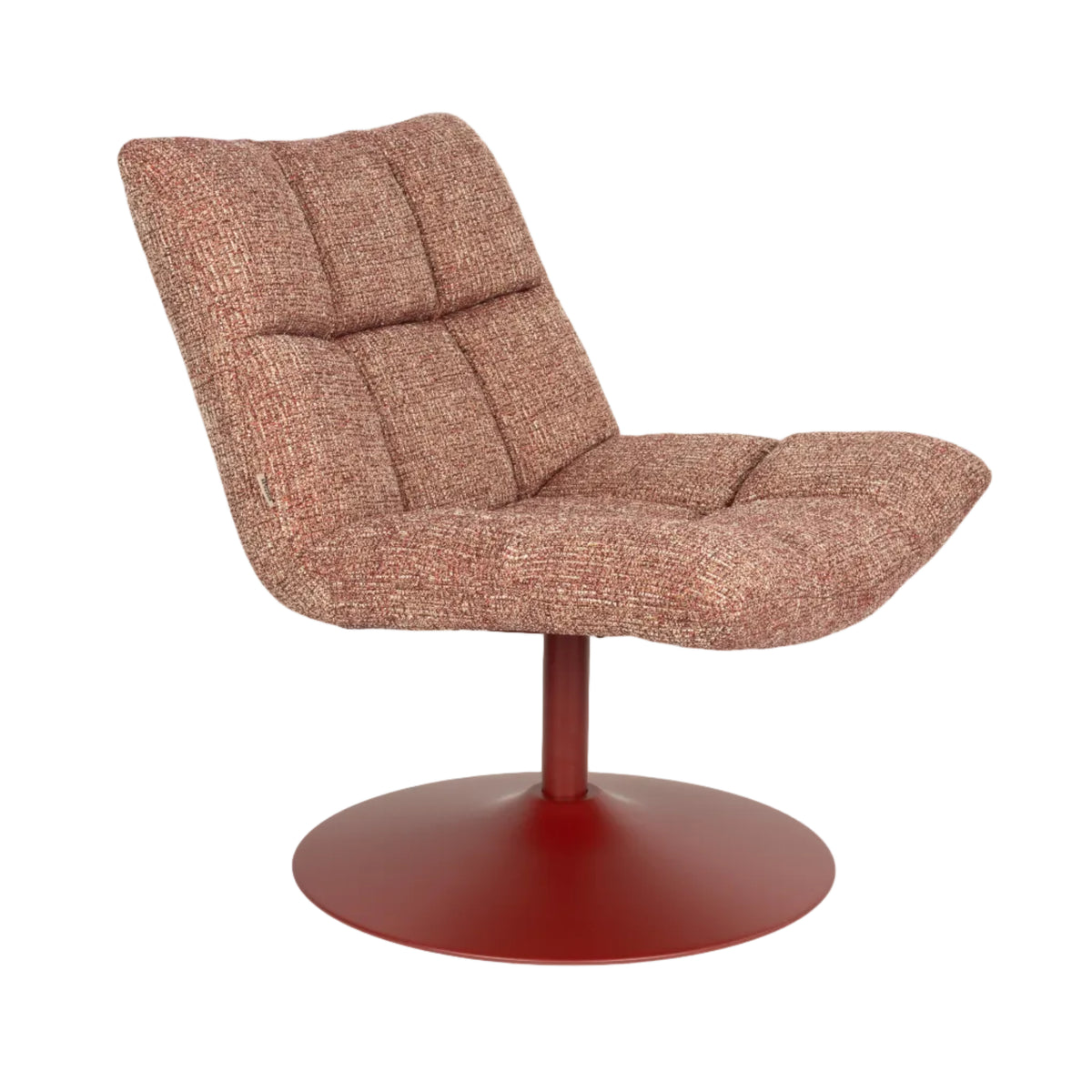 Sessel LOUNGE rot meliert