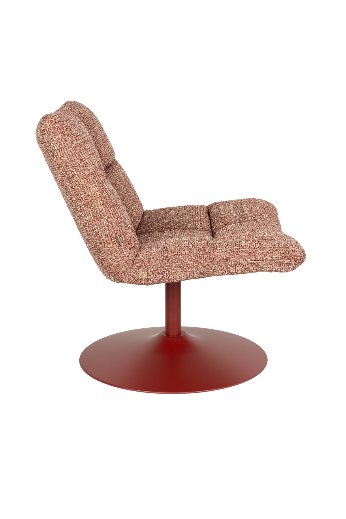 Sessel LOUNGE rot meliert