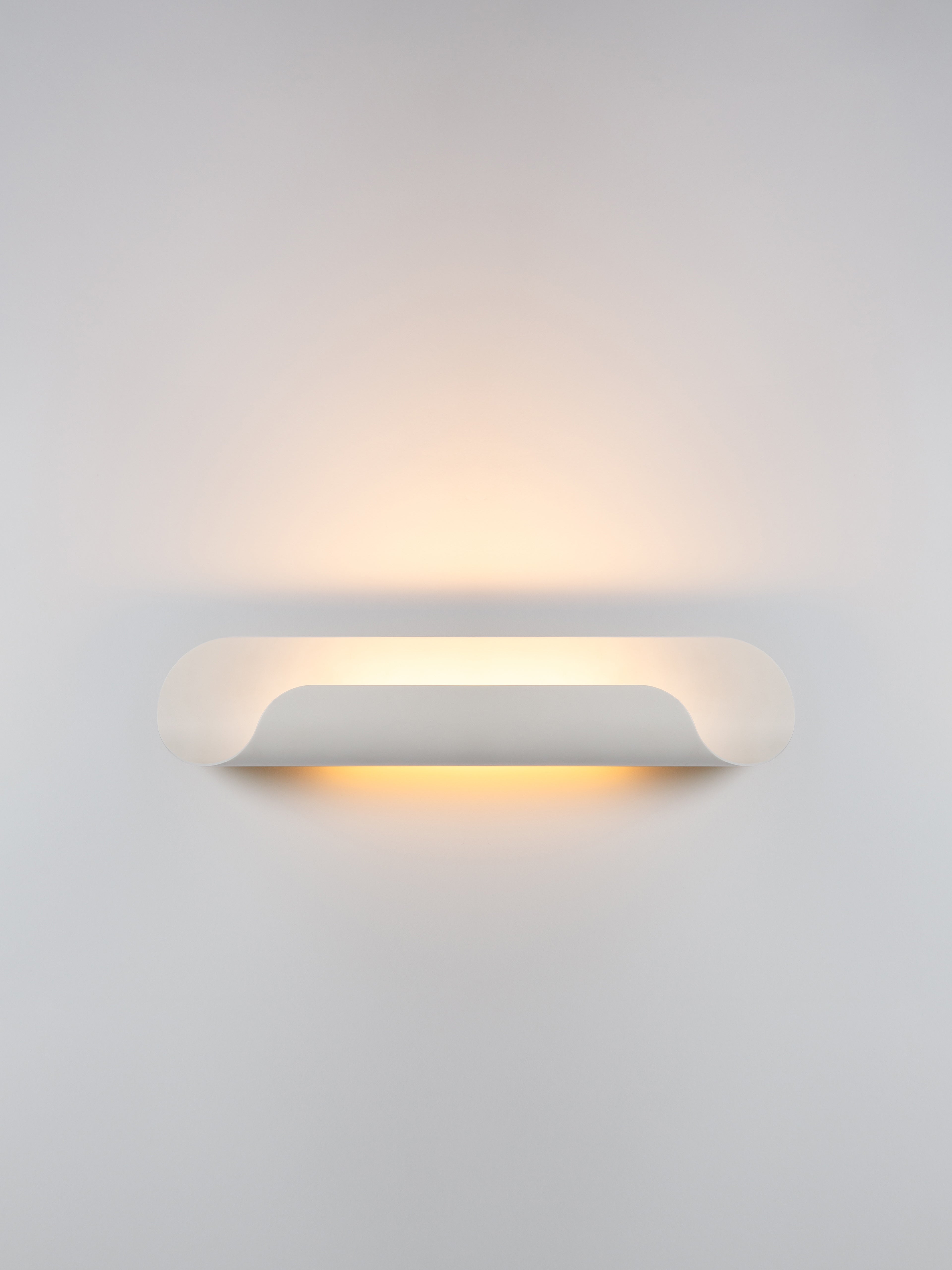 Lampa ścienna ROLL miedziany brązowy