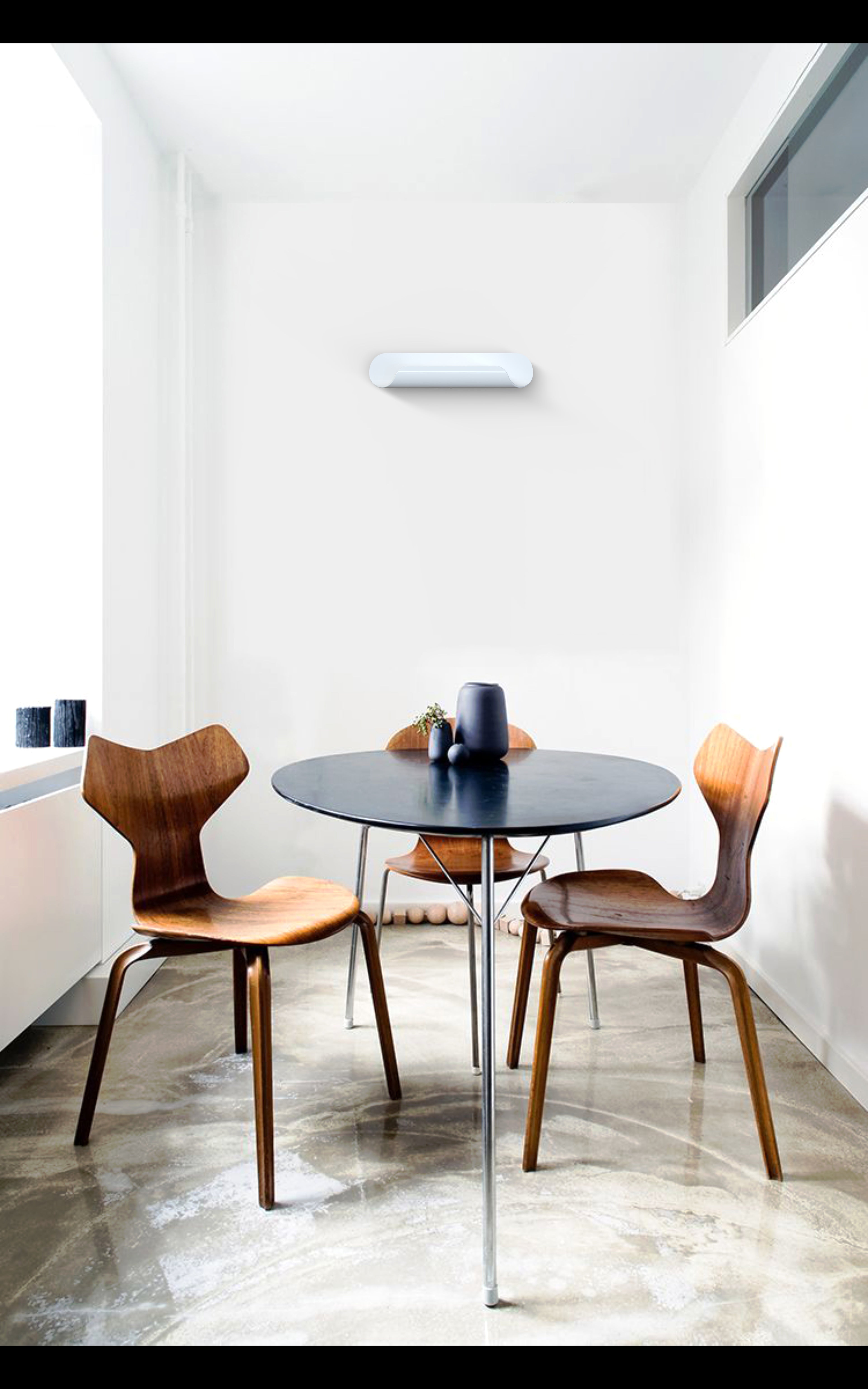 Lampa ścienna ROLL miedziany brązowy