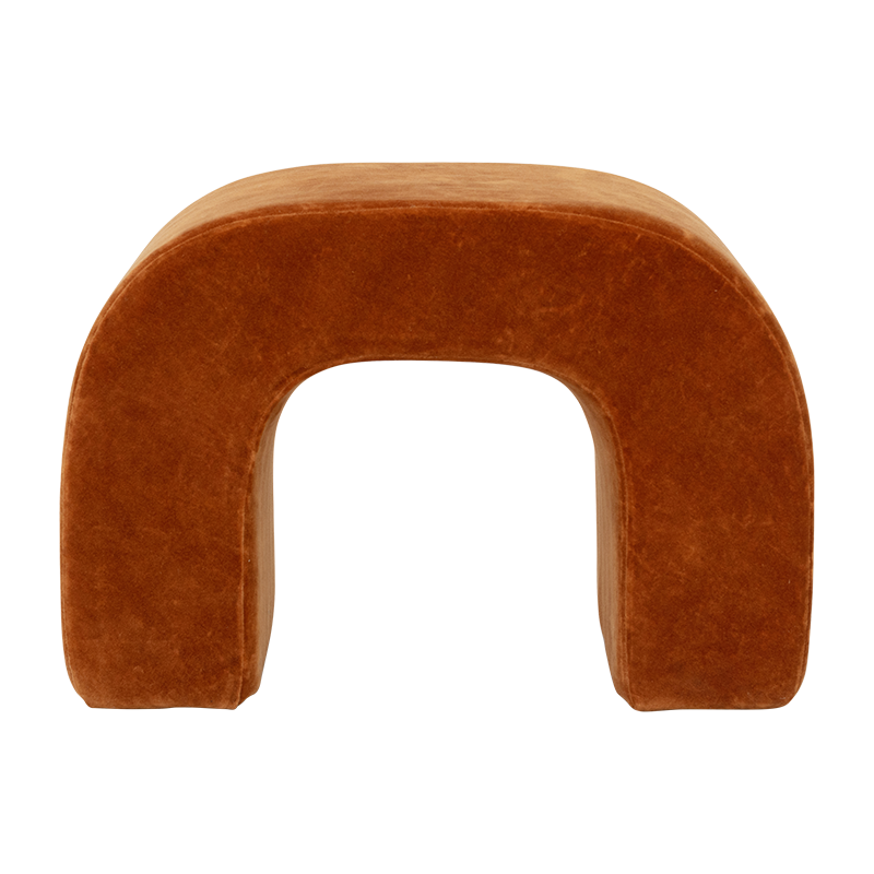 Puf ARCH rdzawy brązowy