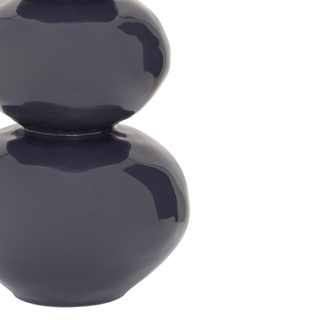 Wazon EMILY dunkelblau Keramik