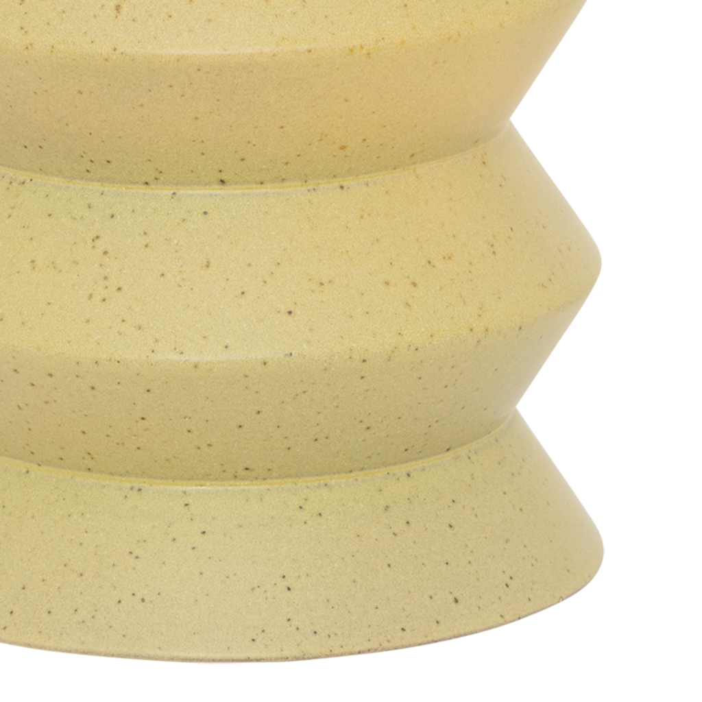 Wazon KOVA gelbe Keramik