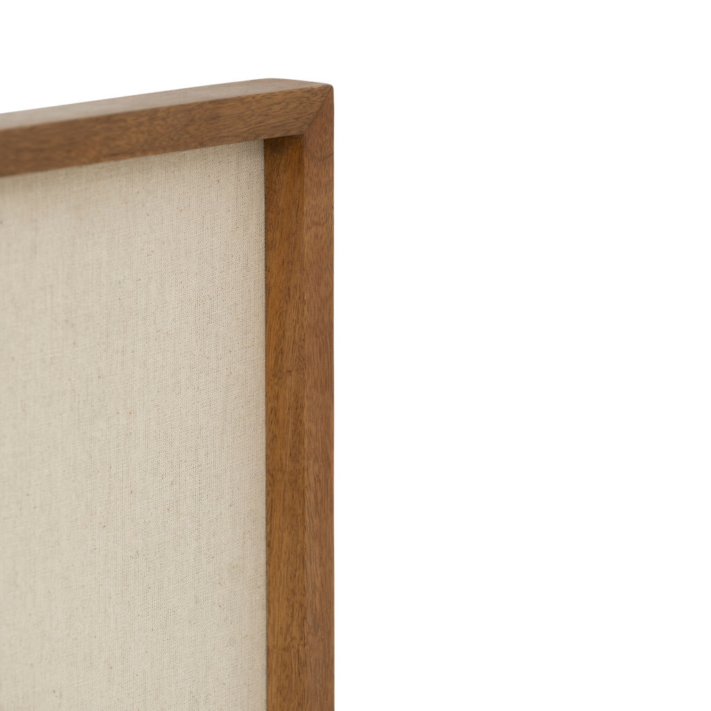 IDA Mango Wood Photo Frame with Linen