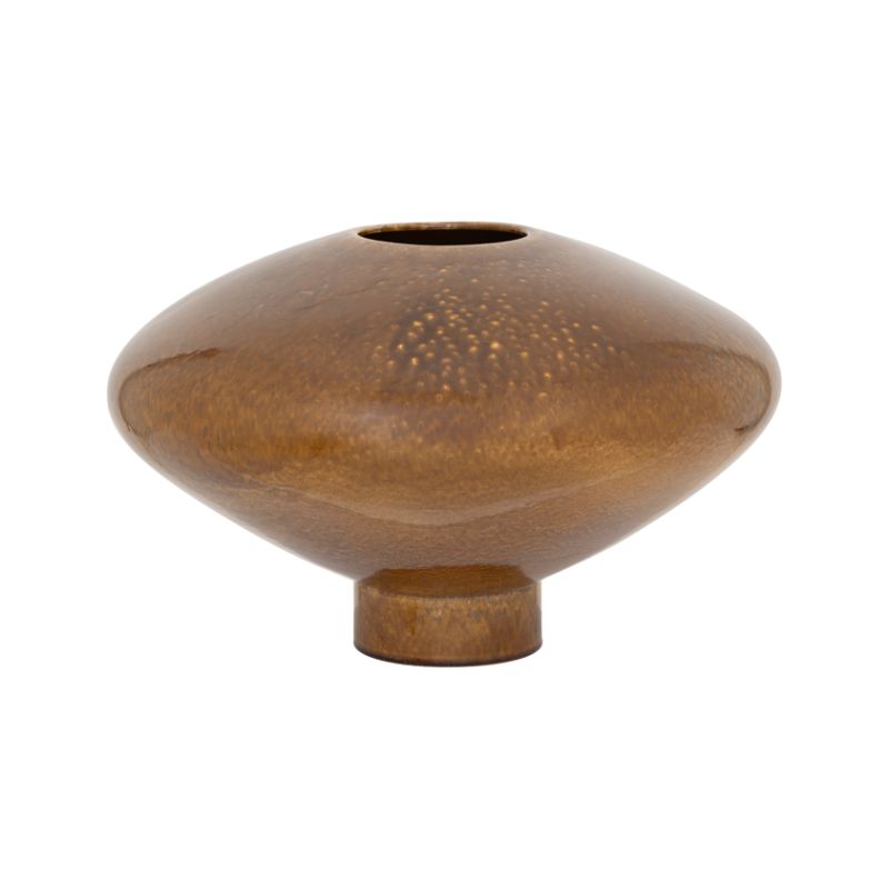 Keramikw vase NALA braun