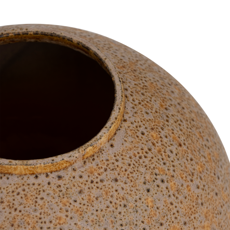 Keramikw vase AMANZI braun