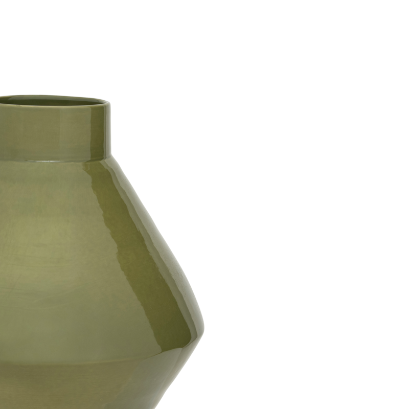 Keramikw vase PHILA grün